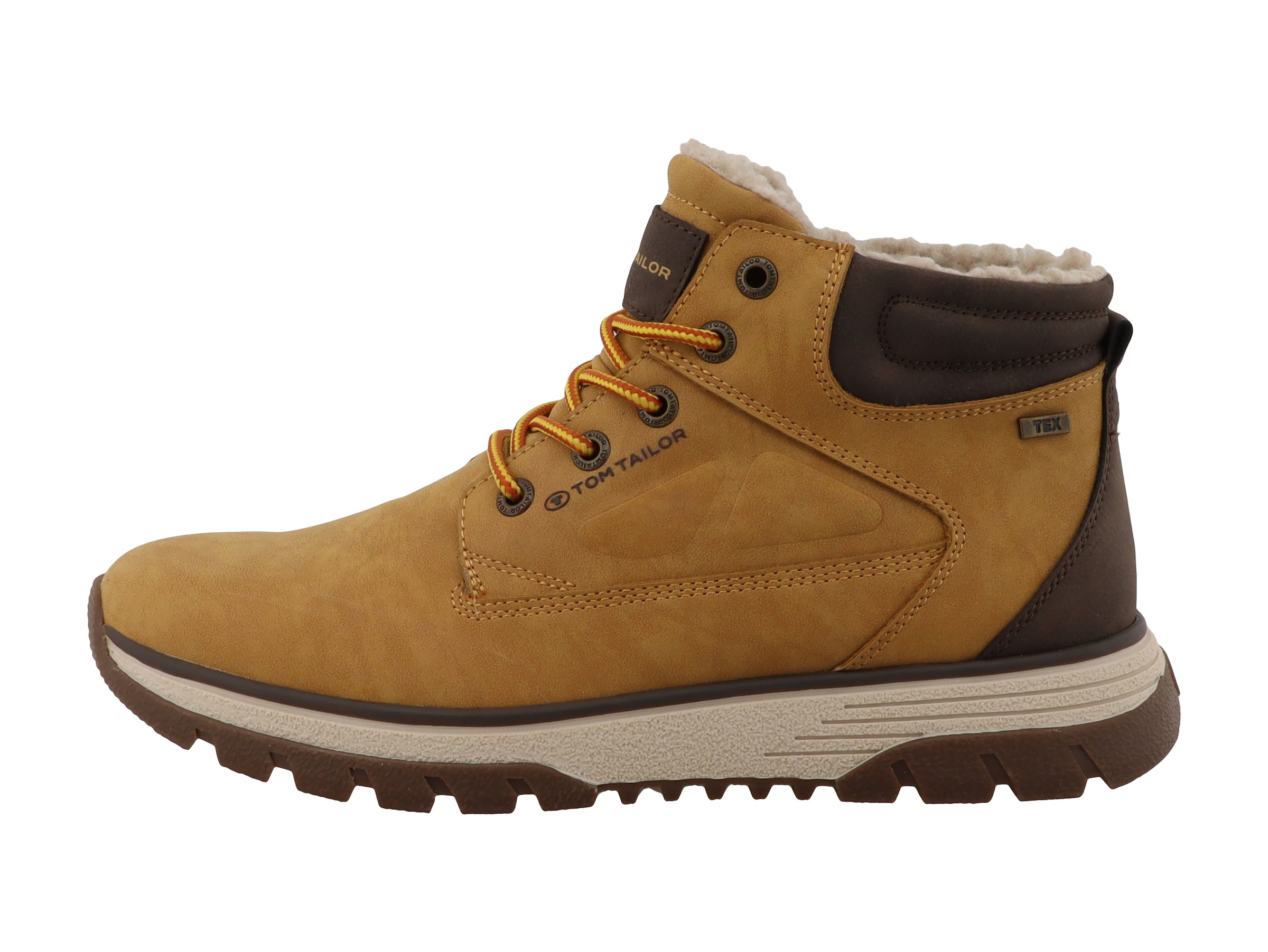 TOM TAILOR Winterboots  Schnürboots mit weicher Schaftrand-Polsterung