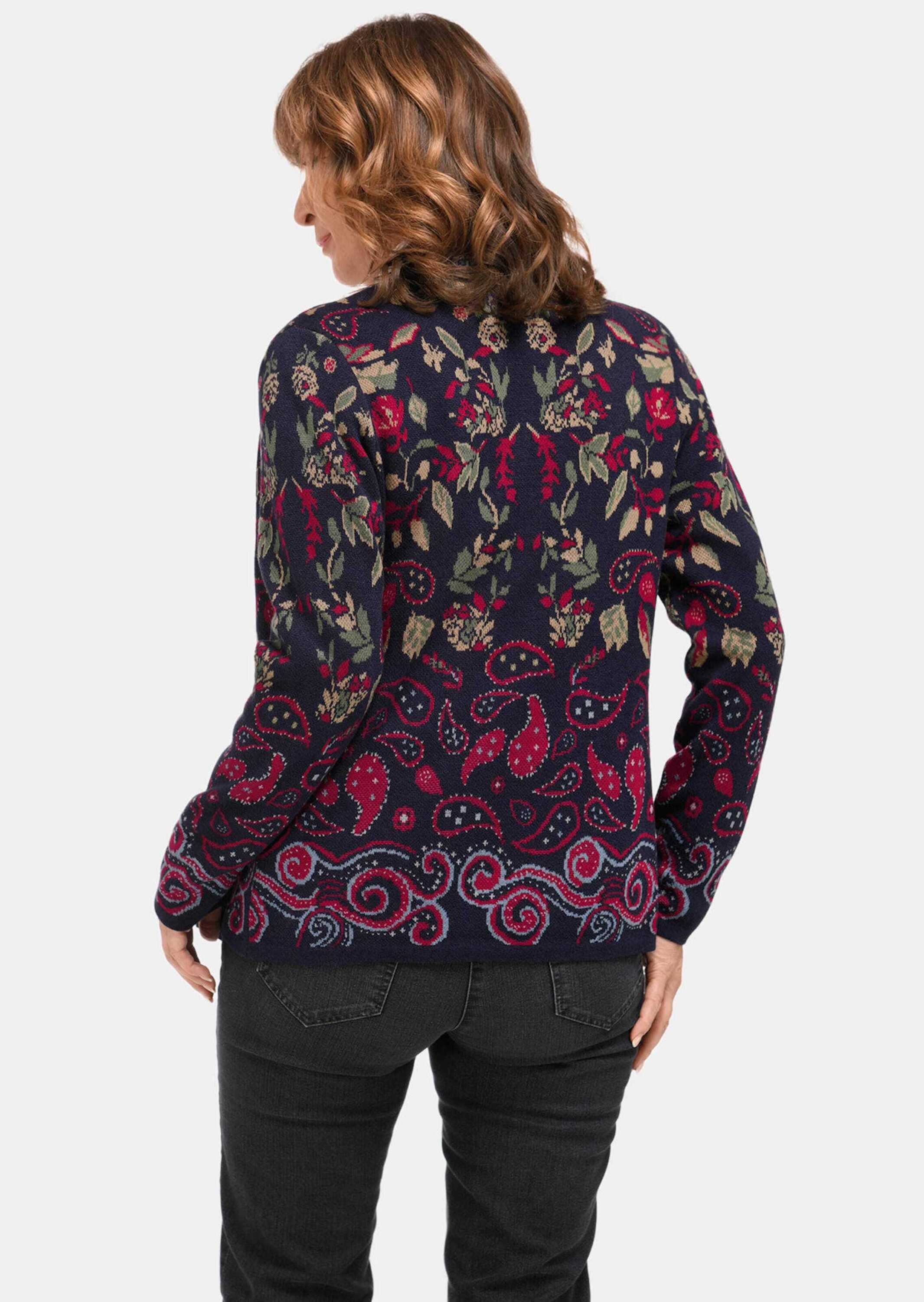 GOLDNER Strickjacke »Strickjacke mit aufwändiger Strickstruktur«