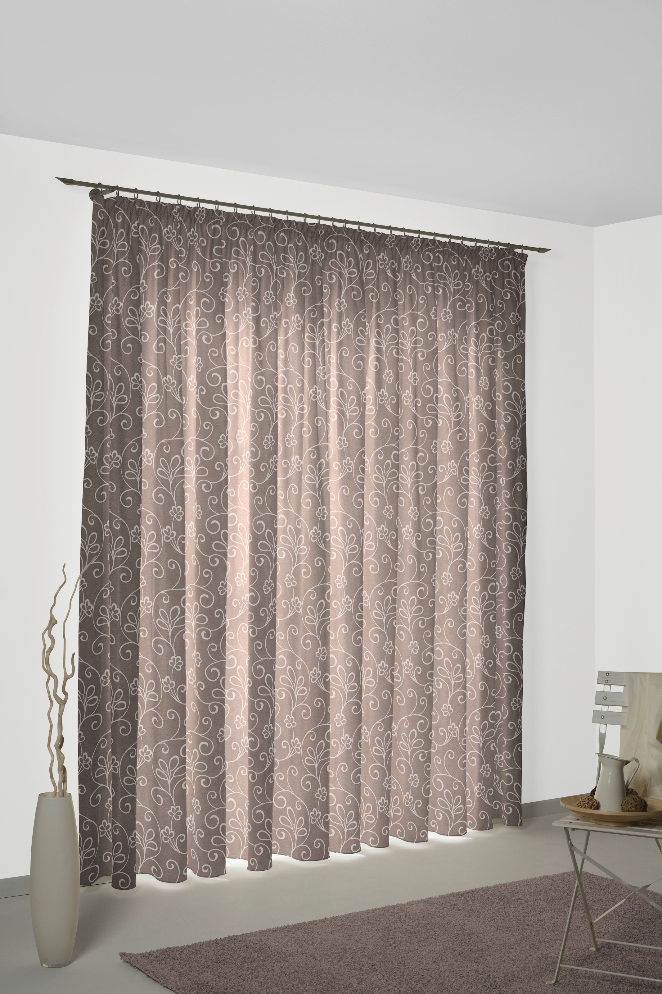 Wirth Vorhang »Daniela« Kräuselband 1 Stk. tlg.