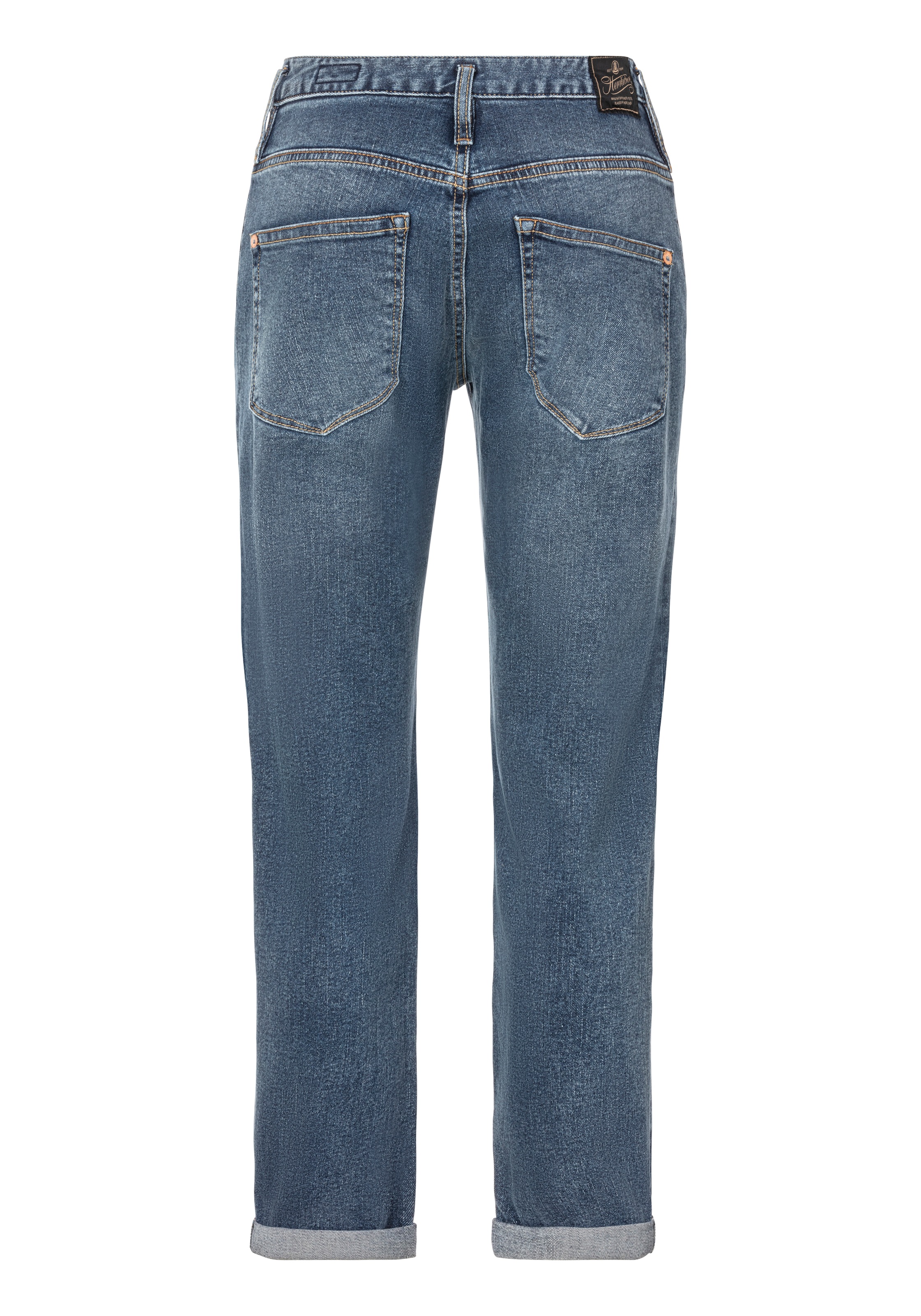 Herrlicher 7/8-Jeans »Shyra Tap Recycled Denim«, mit Abnähern vorn