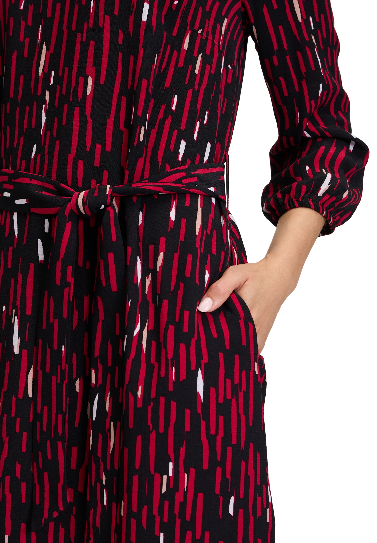 Betty&Co Bodykleid »Casual-Kleid mit 3/4 Arm«