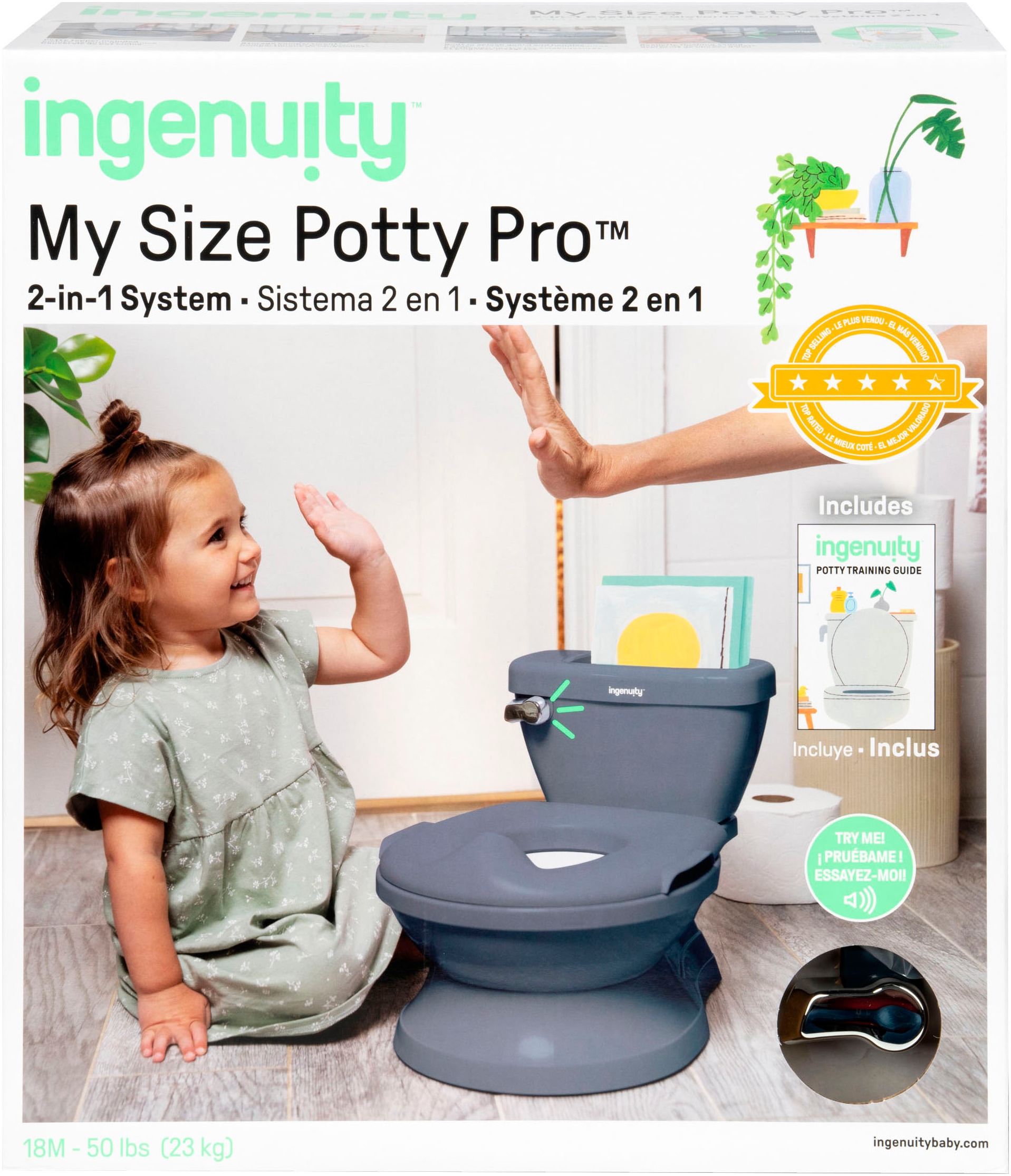 ingenuity Toilettentrainer »My Size Potty Pro™«