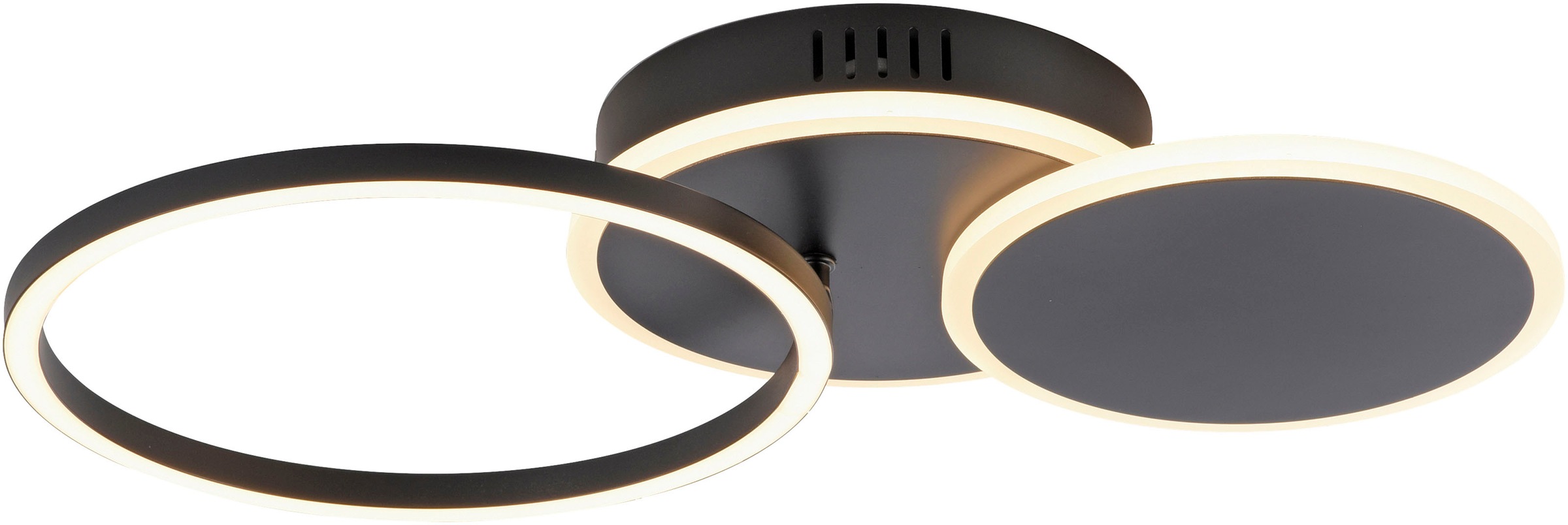 JUST LIGHT Deckenleuchte »SEVENT« LED-Board 1 Stk. Warmweiß LED