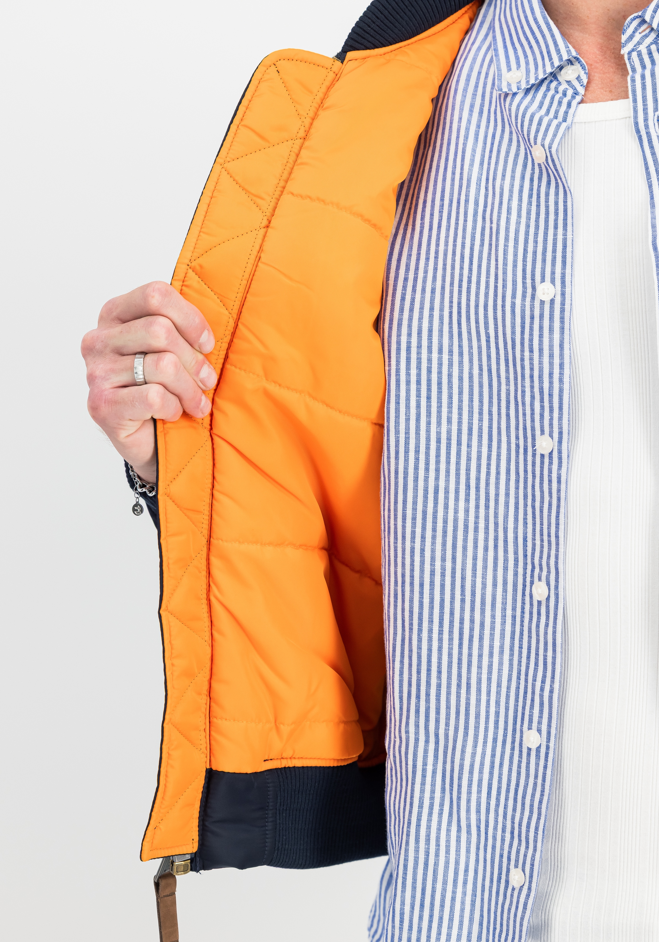 Alpha Industries Bomberjacke »Alpha Industries Men - Bomber Jackets MA-1 VF Vintage Fit NASA«
