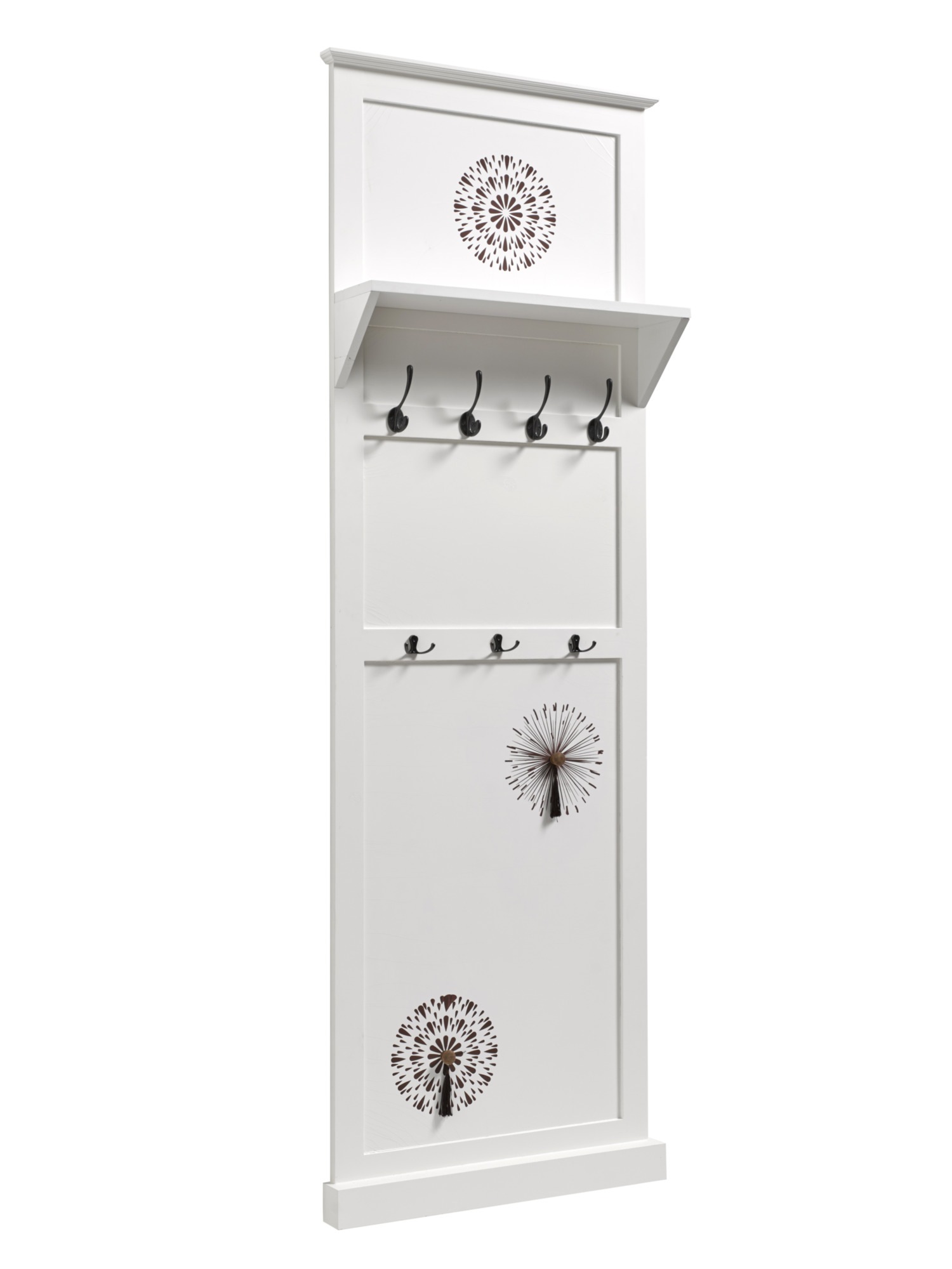 Garderobenpaneel mit dekorativ bedruckter Front