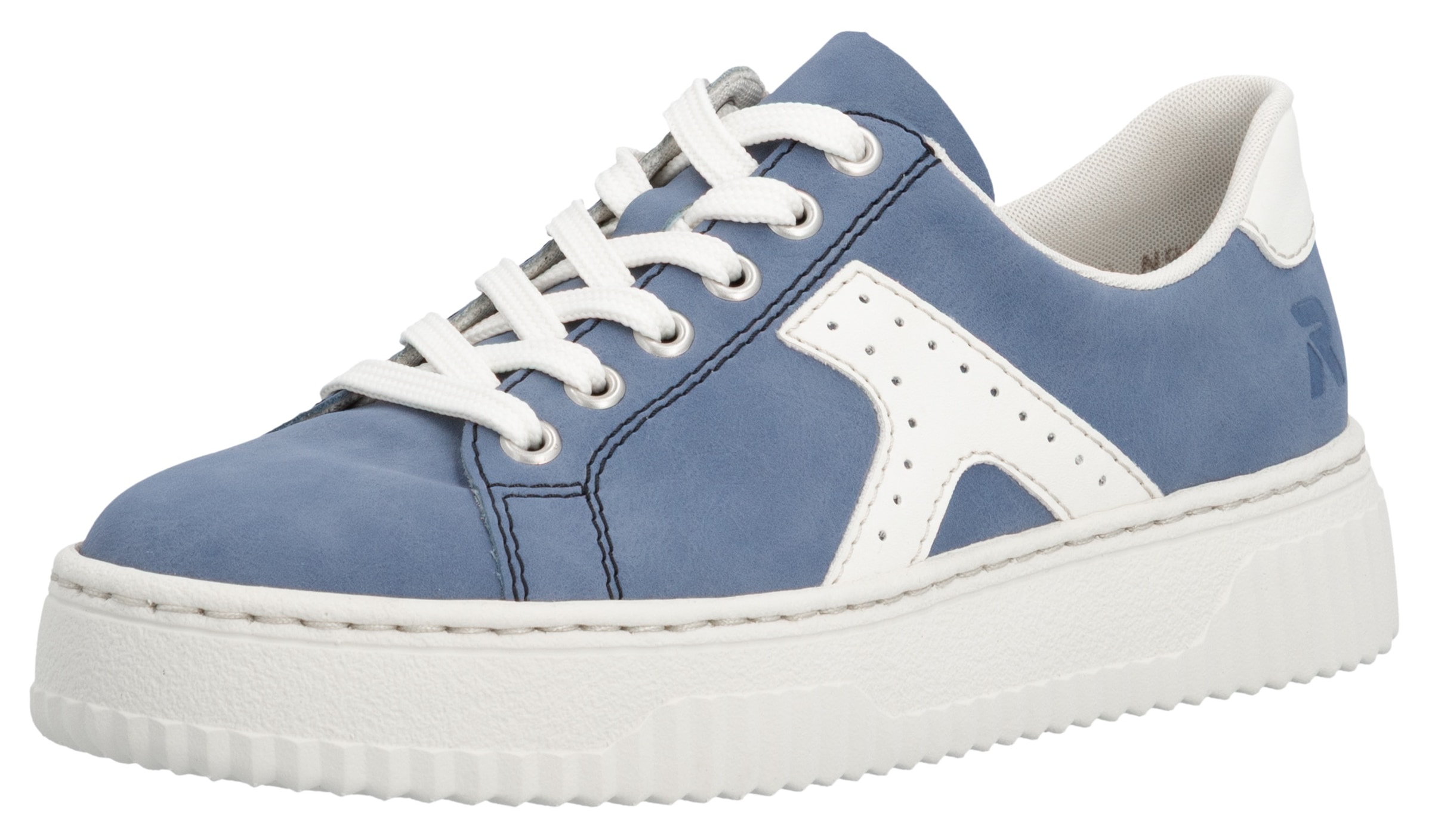 Rieker Plateausneaker  Schnürschuh, Halbschuh, Freizeitsneaker mit modischer Plateausohle