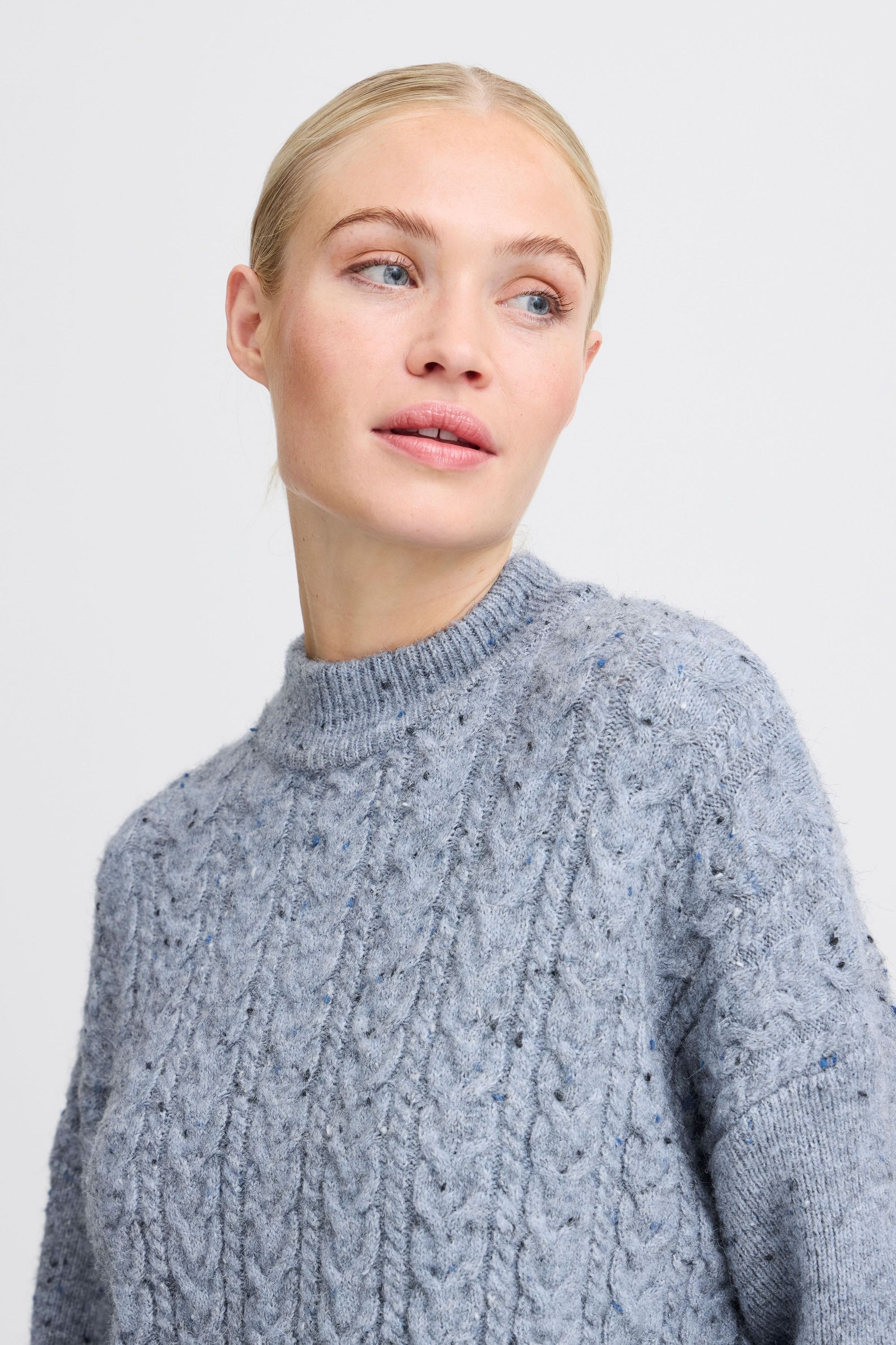 b.young Strickfleece-Pullover »Strickpullover BYNATA CABLE JUMPER«