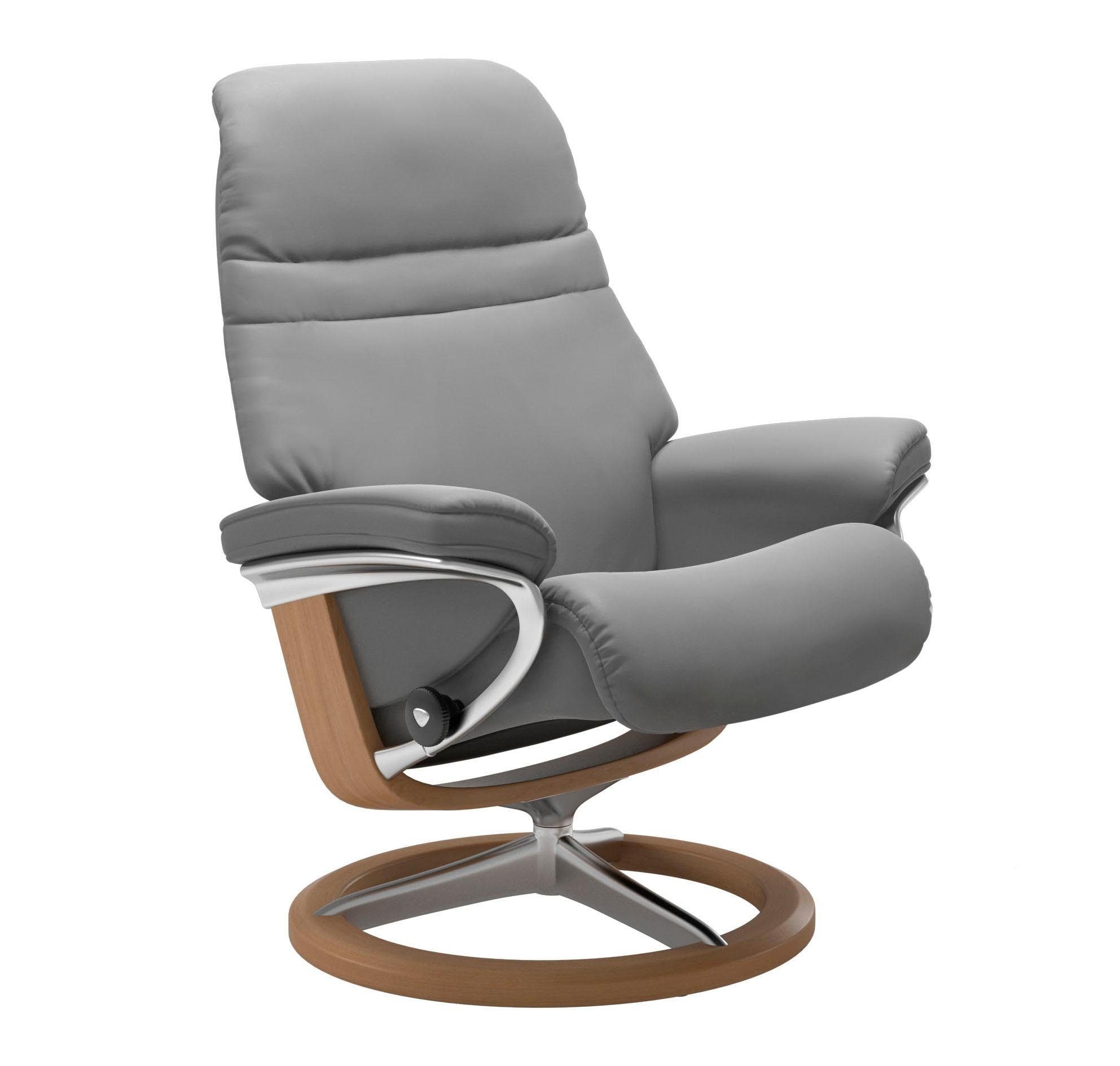 Stressless® Relaxsessel »Sunrise« mit Signature Base, Größe S, Gestell Eiche