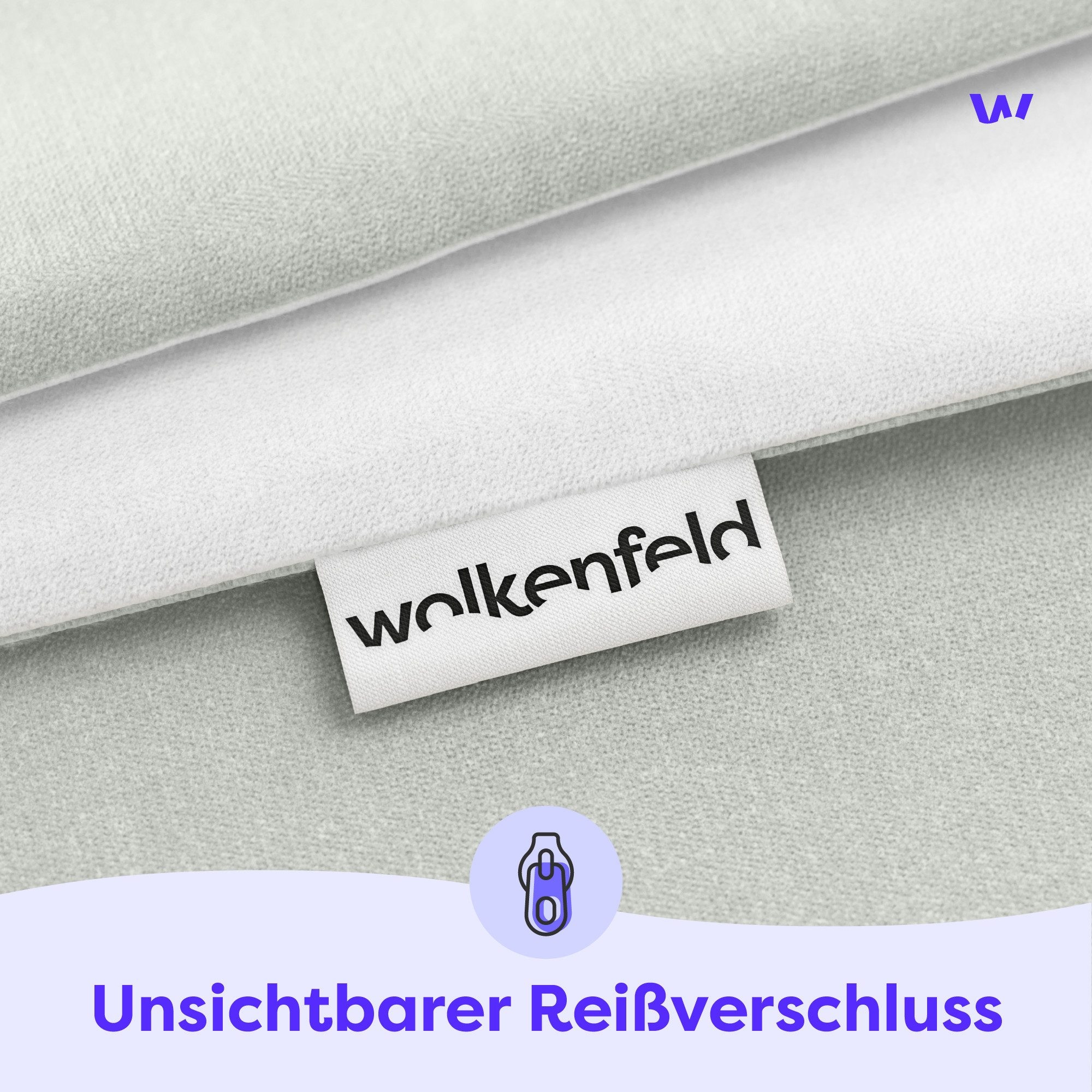 Wolkenfeld Bettwäsche »Wolkenfeld Bettwäsche Allergiker Bettwäsche, unfassbar weich«, 135x200 cm, 155x220 & Übergrößen I inkl. Kissenbezüge 80x80 I 2-farbig