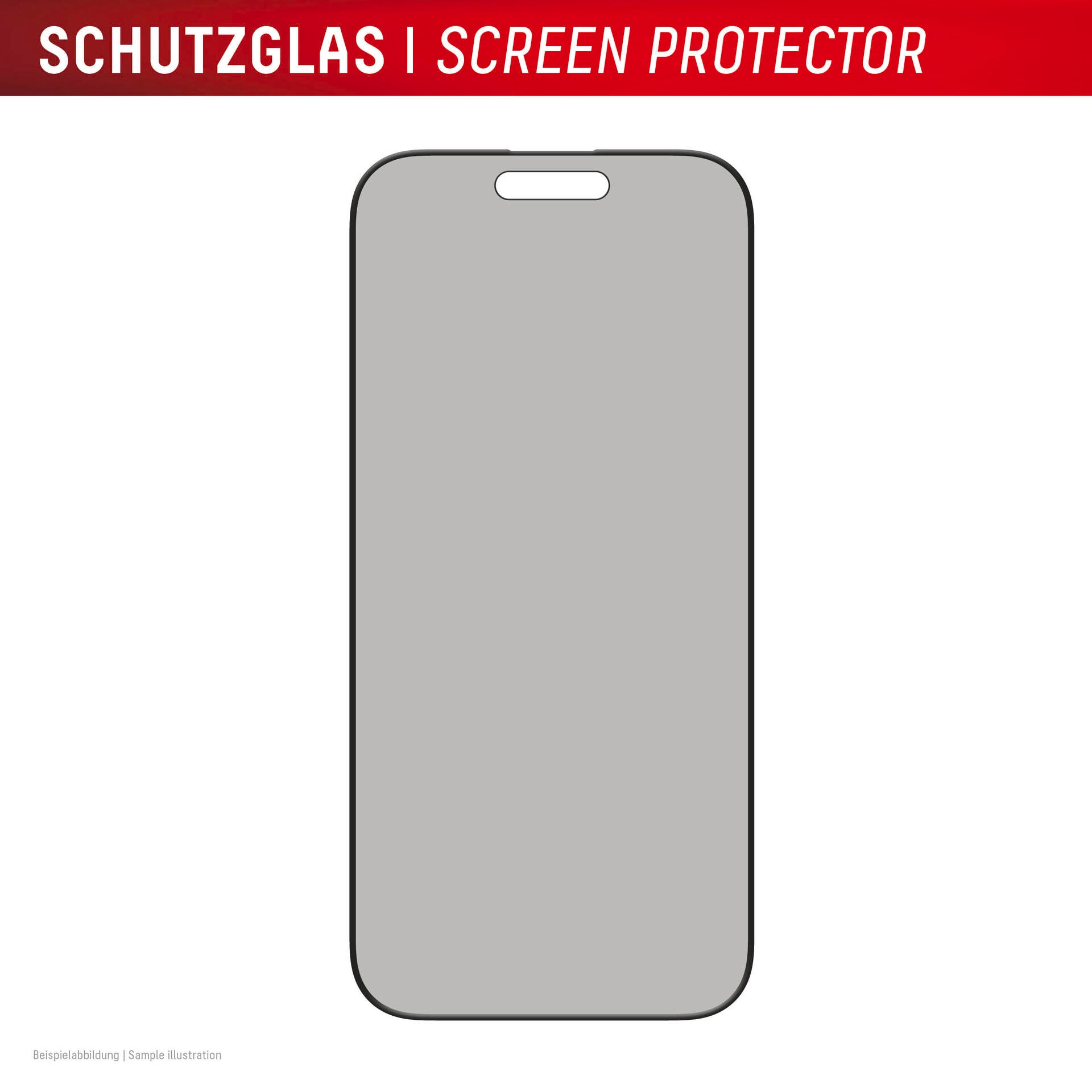 Displayschutzglas »Privacy Glass Full Cover«, für Apple iPhone 16 Pro Max, (1 St.),...