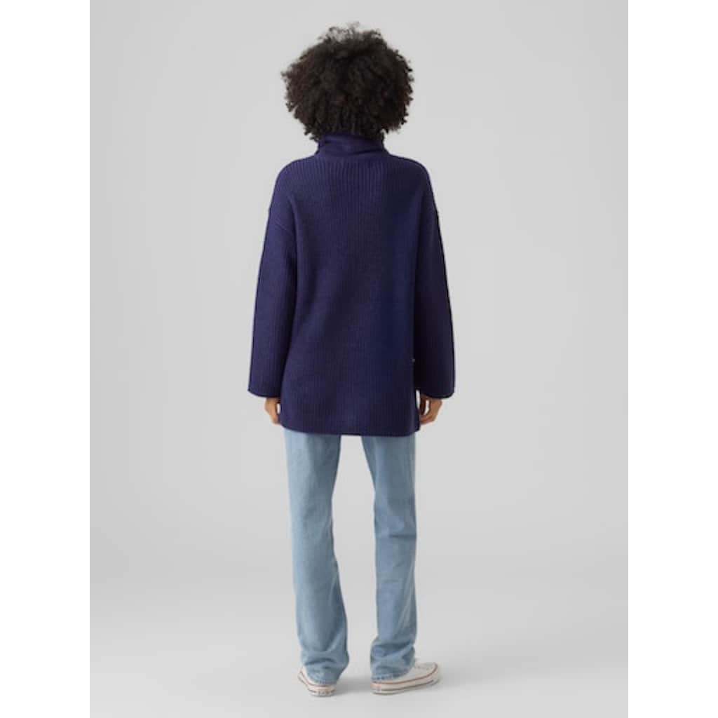 Vero Moda Rollkragenpullover »VMSAYLA LS OVERSIZE COWLNK PULLOVER BOO«