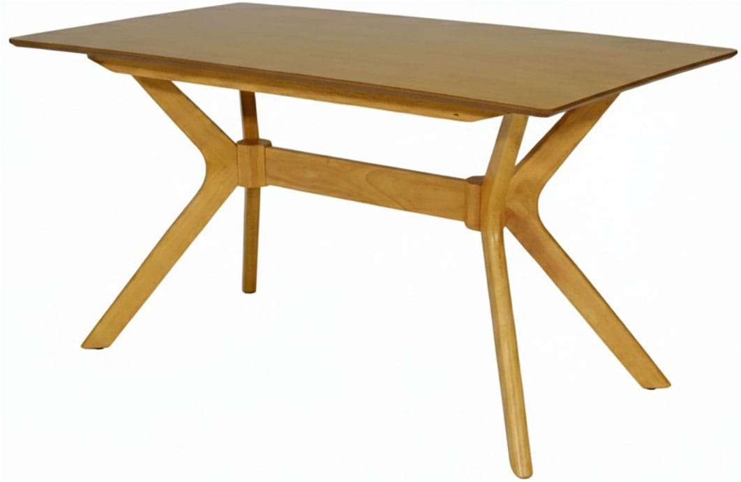 Jahnke Esstisch »DINE REX« Esstisch, Massivholz, Skandi-Look, bis zu 6 Personen, 140x80 cm