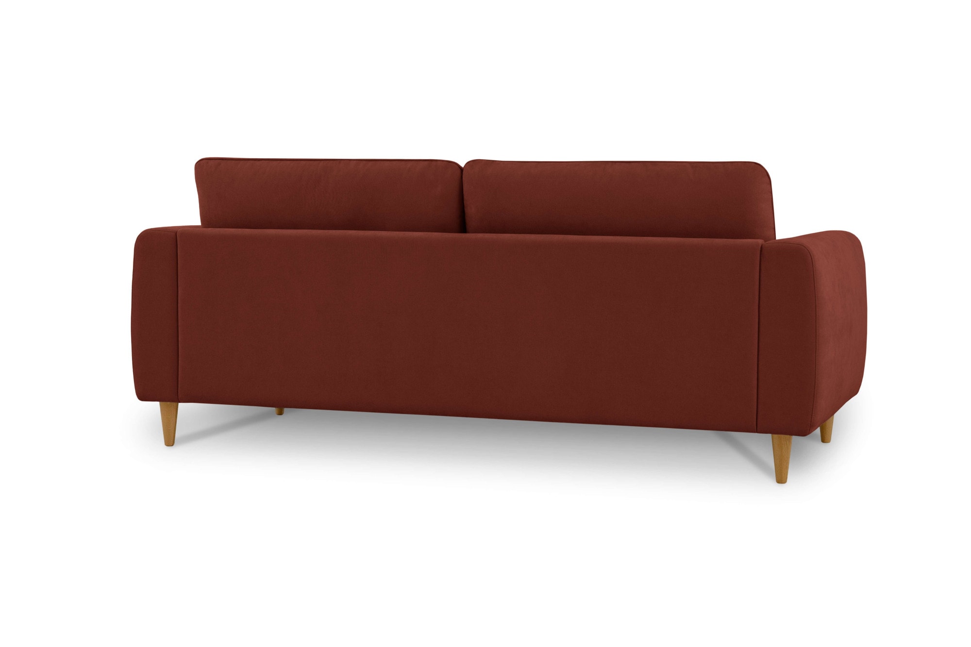 OTTO home 3-Sitzer »Finnian« 212 cm, Chenille-Bezug, Massivholzfüße mit eleganter Linienführung