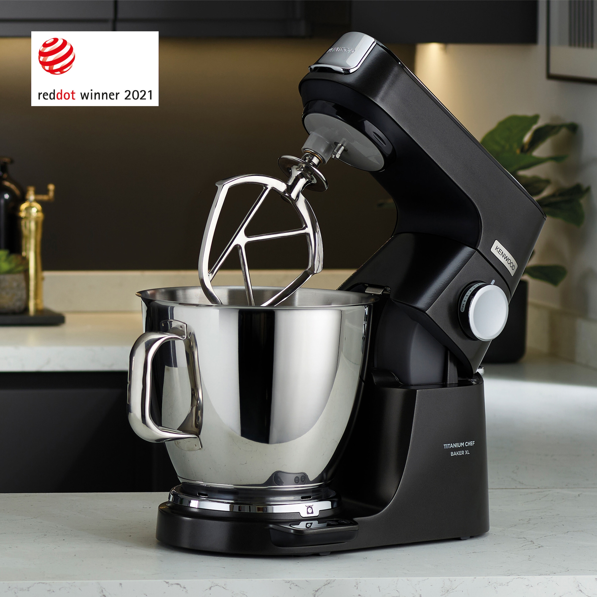 Kenwood Küchenmaschine »Titanium Chef Baker KVC85.004BK«