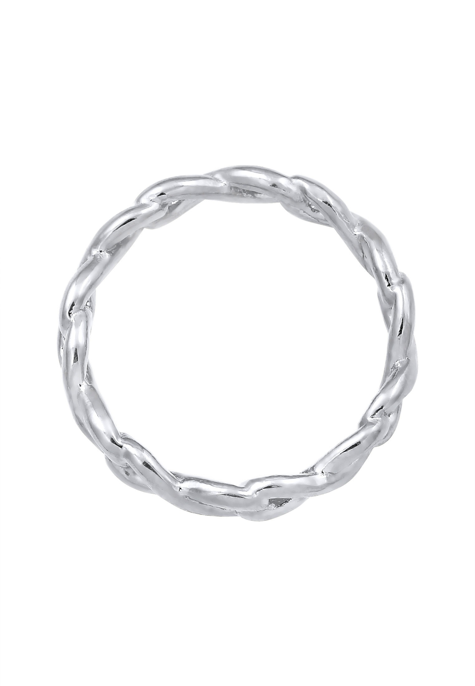 Elli Silberring »Ring Infinity Unendlichkeit Cut-Out Trend 925 Silber«