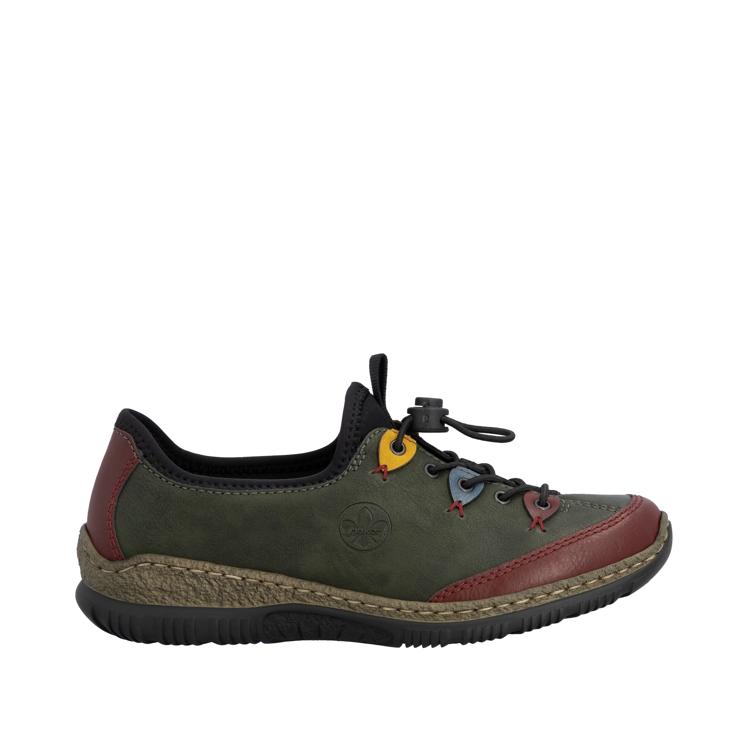 Rieker Slip-On Sneaker  Slipper, Schlupfschuh mit sportlichem Schnellverschluß