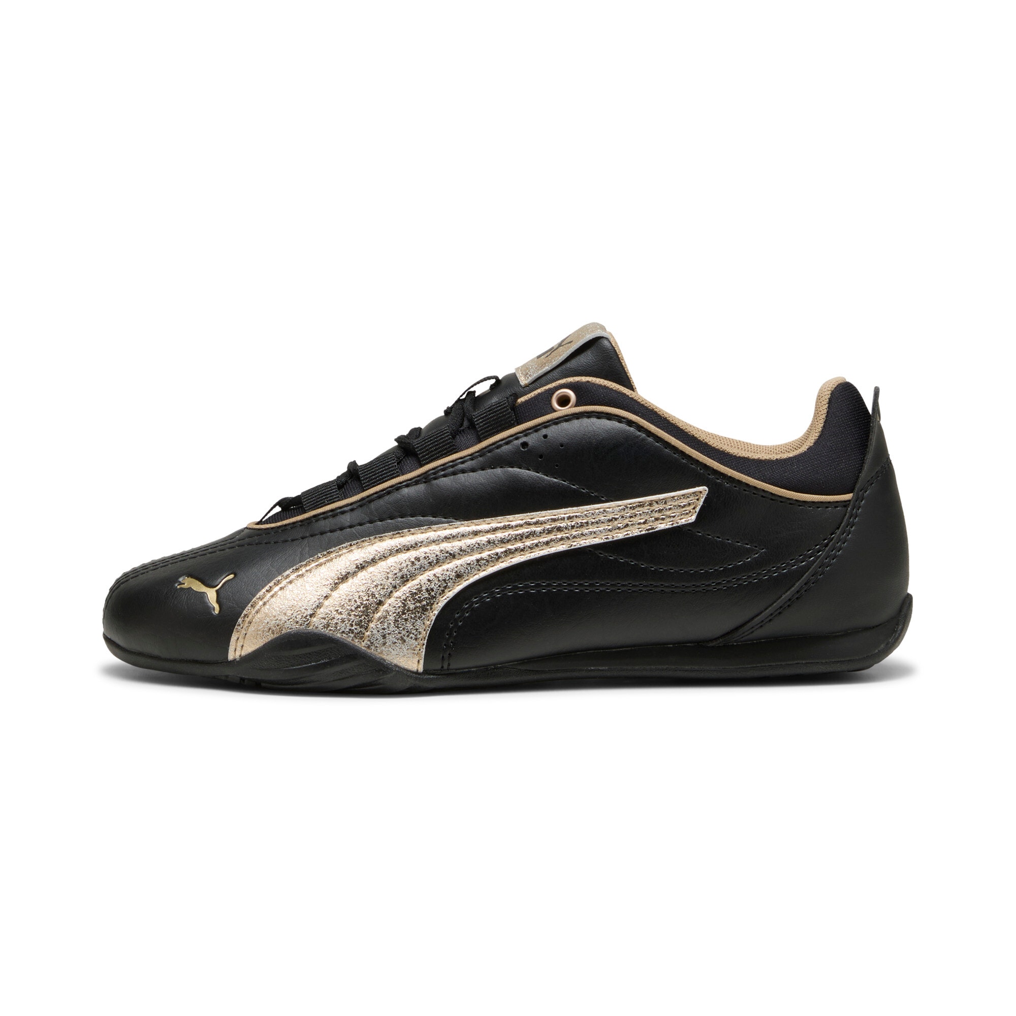 PUMA Sneaker »CATCH SOLEIL METALLIC WHISPER«  mit Schnürung, leicht profiliertes Laufsohlenprofil