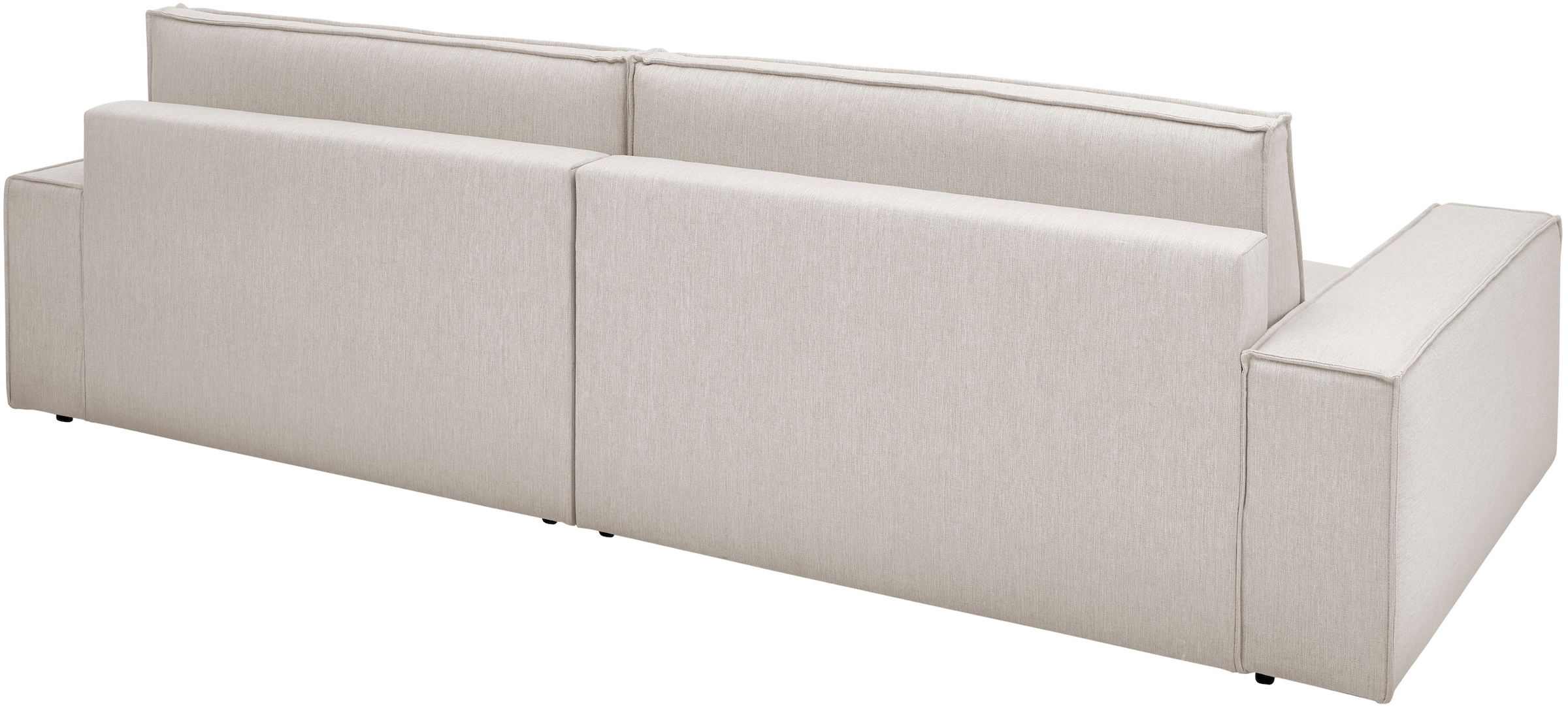 Home affaire Big-Sofa »NEU: SHERWOOD XXL, Big-Sofa (316cm), extra tiefe Sitzfläche 95 cm«, bequemer Sitzkomfort, Cord u. Leinenoptik, Kedernaht