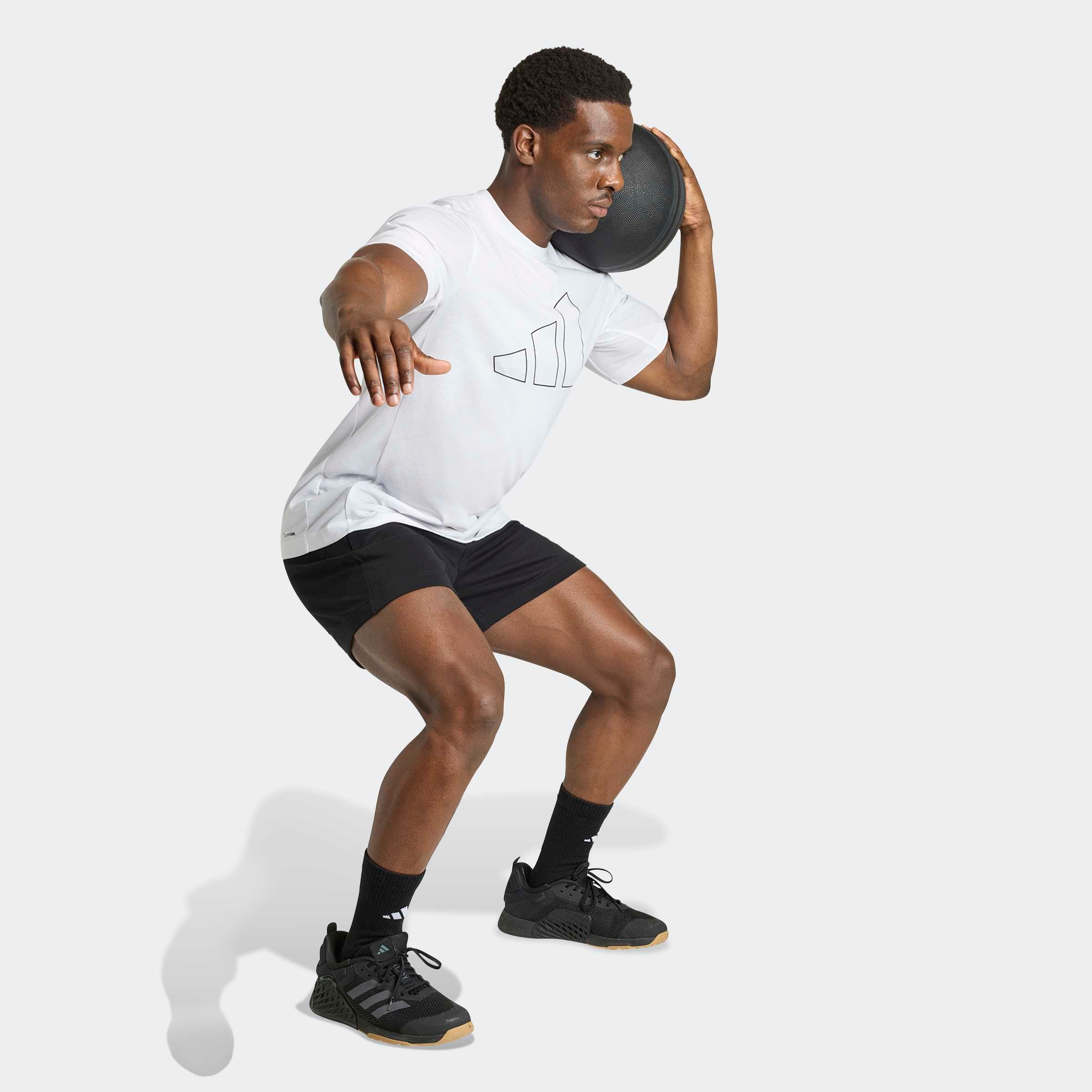 adidas Performance T-Shirt »WORKOUT ESSENTIALS FEELREADY LOGO«