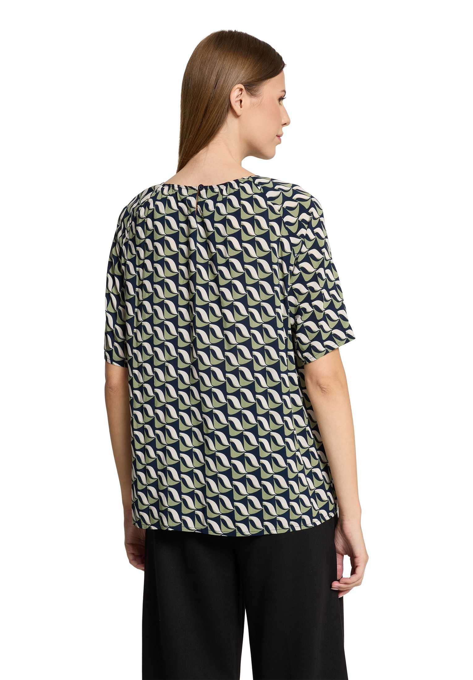 Betty Barclay Schlupfbluse »Schlupfbluse mit Rundhalsausschnitt«