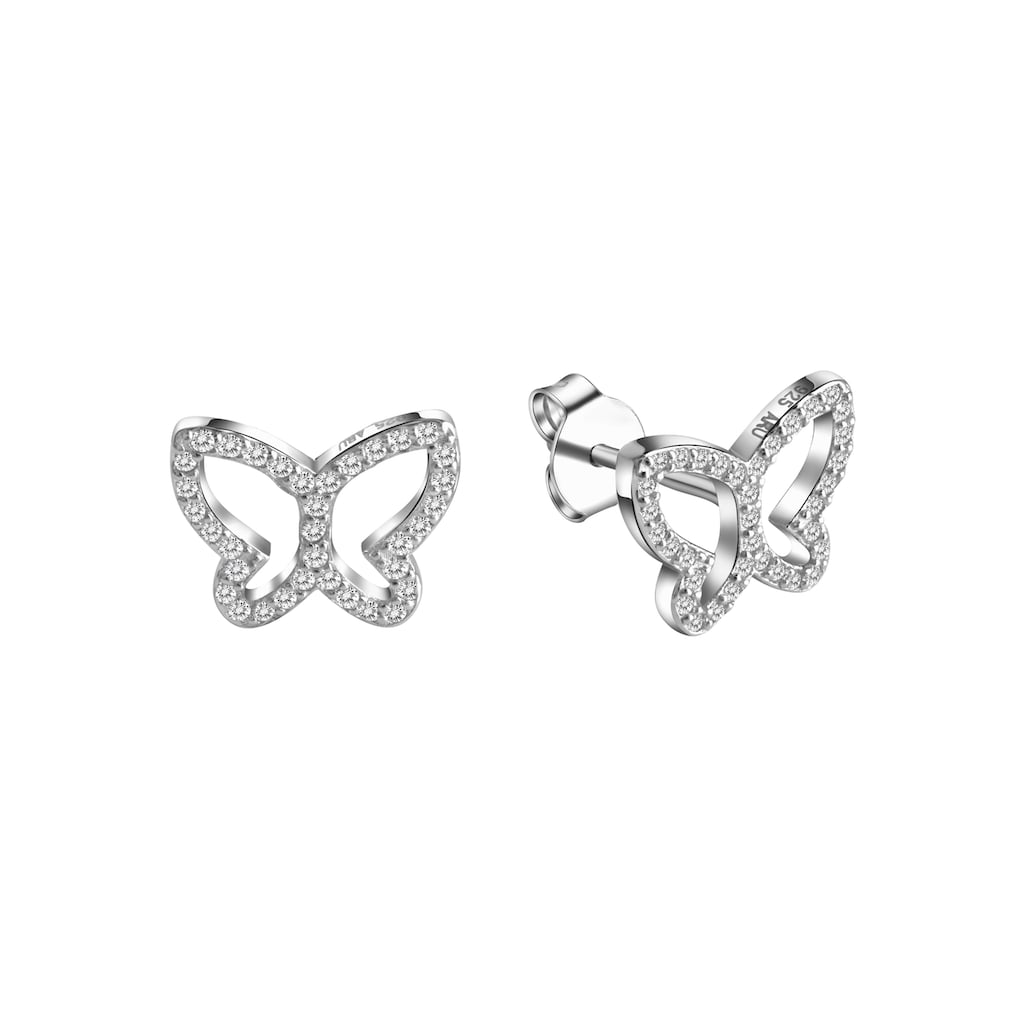 Firetti Paar Ohrstecker »Schmuck Geschenk Silber 925 Ohrschmuck Schmetterling«