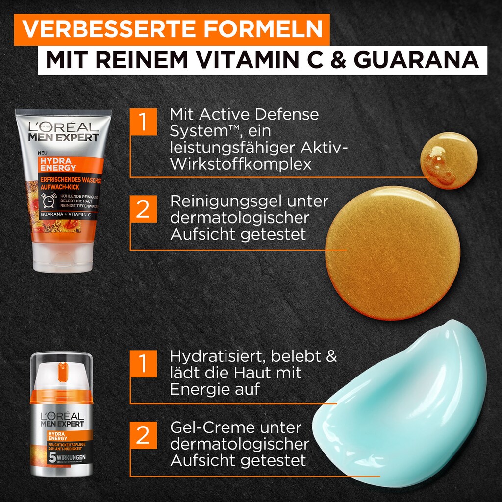 L'ORÉAL PARIS MEN EXPERT Gesichtspflege-Set, (2 tlg.)