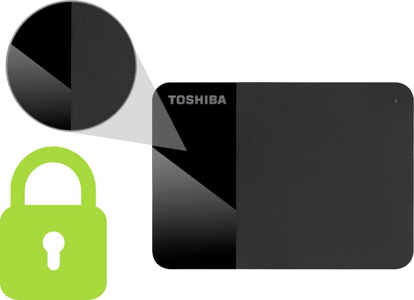 HDD-Festplatte USB Toshiba jetzt »Canvio im Zoll, Anschluss externe Online Shop Ready«, OTTO 2,5 3.2