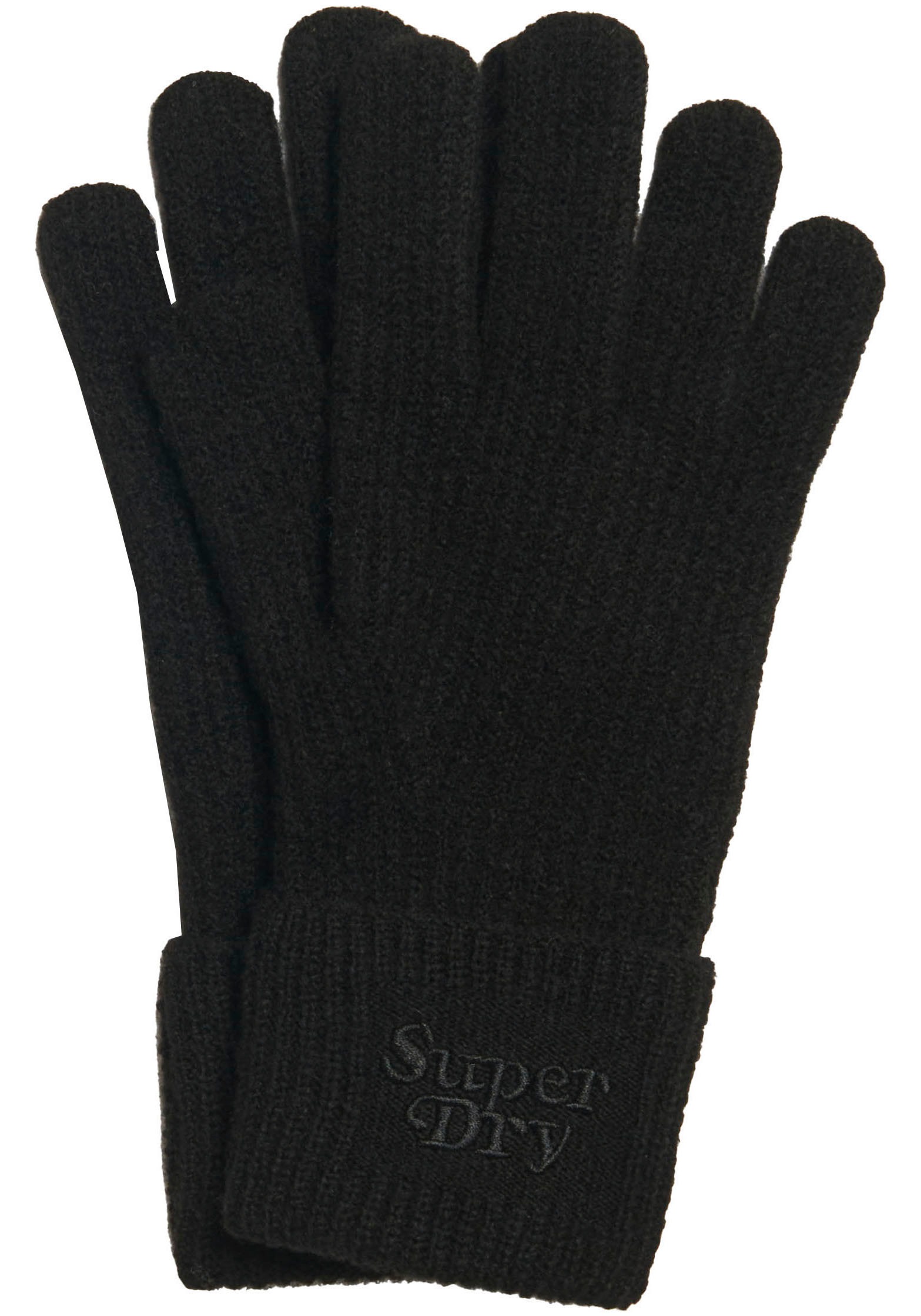 Superdry Strickhandschuhe »SOFT RIB KNIT GLOVES«
