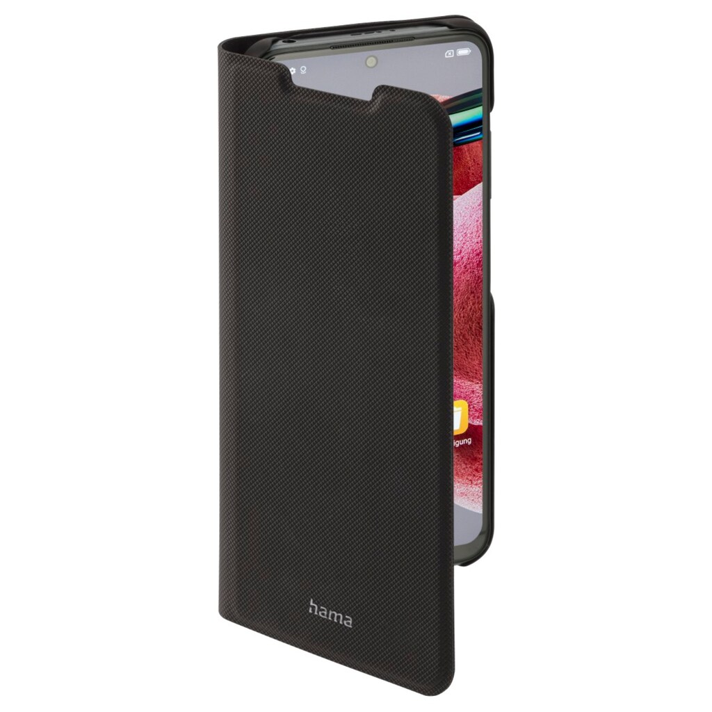 Hama Smartphone-Hülle »Booklet für Xiaomi Redmi Note 12 4G, aufstellbar, klappbar, schwarz«