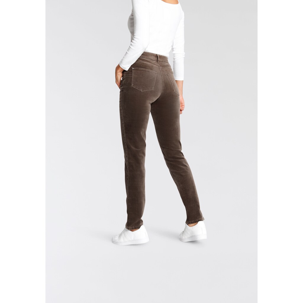 MAC Stretch-Jeans »Melanie Velvet«, In weicher und elastischer Velvet-Qualität