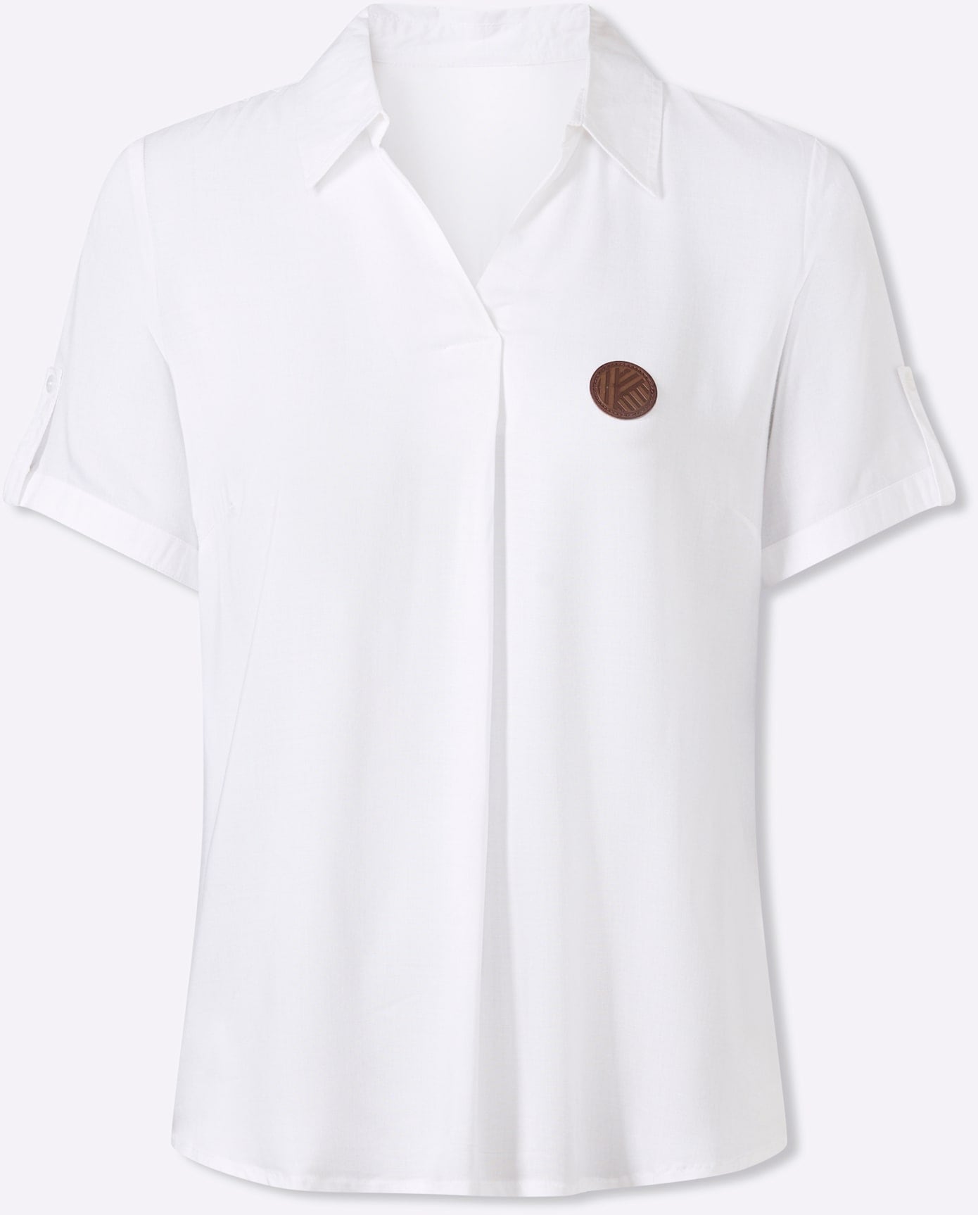 Classic Basics Kurzarmbluse