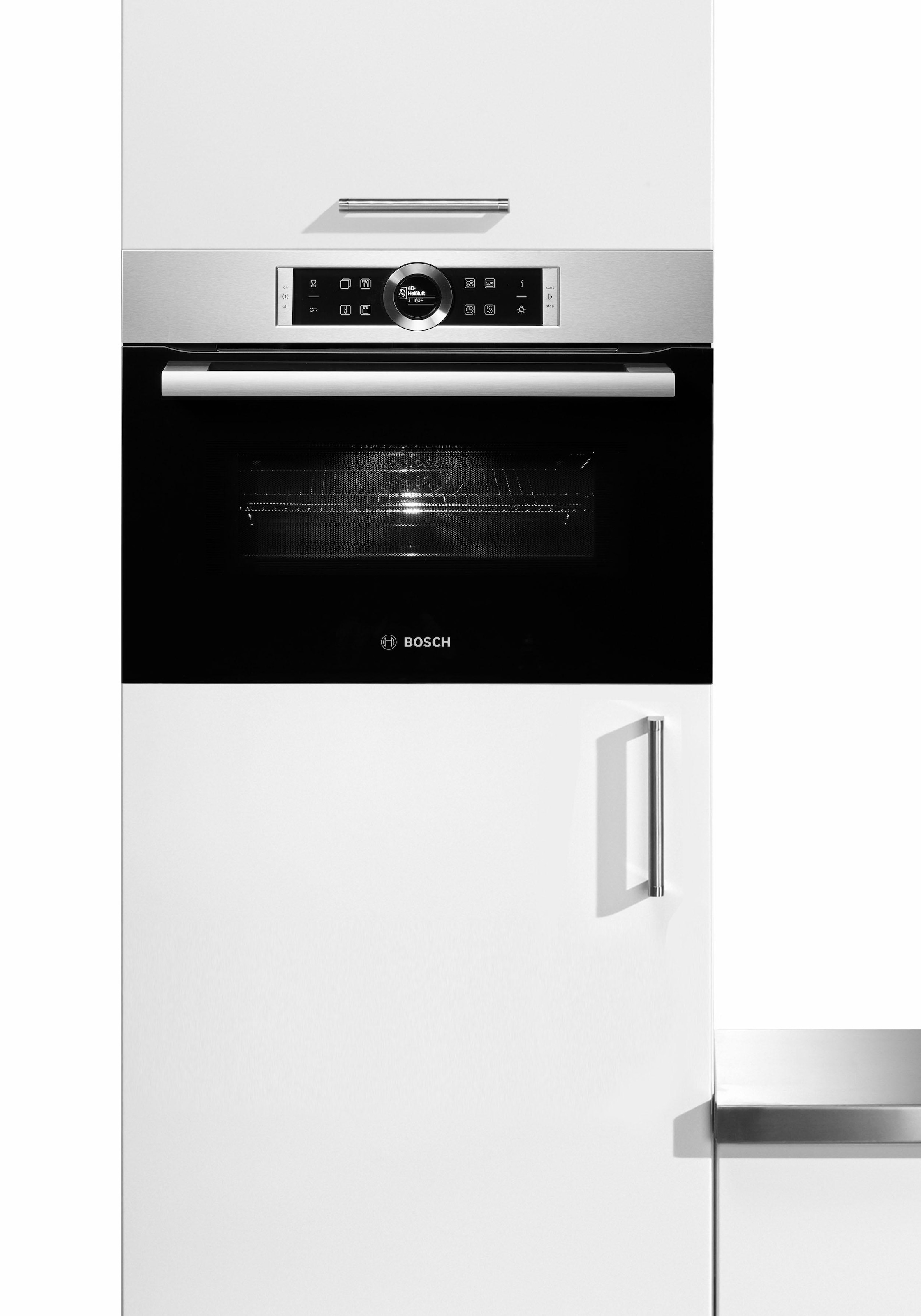 BOSCH Backofen mit Mikrowelle  »CMG633BS1«, mit Automatikprogrammen