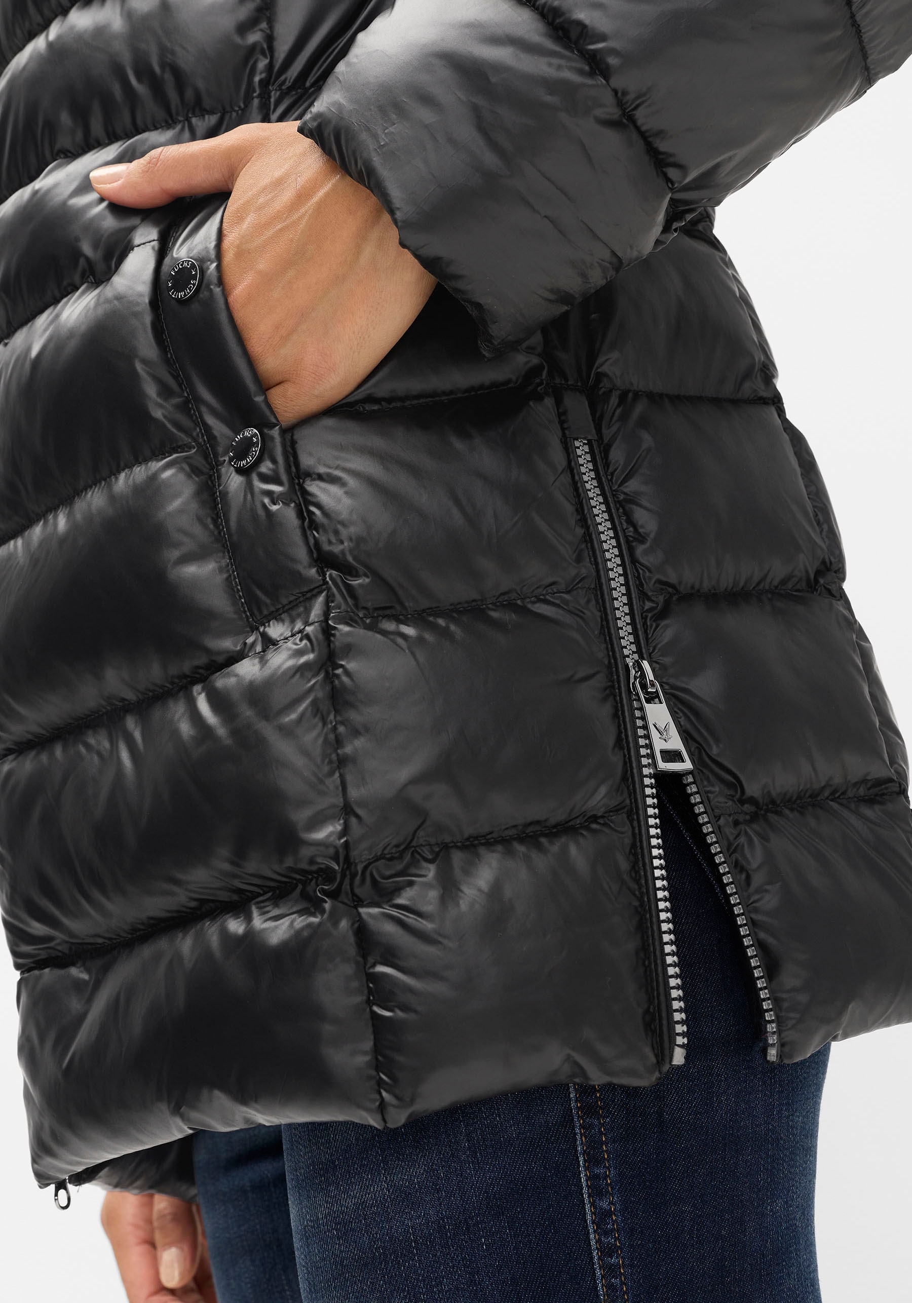 Fuchs Schmitt Steppjacke, mit Kapuze, mit Kapuze