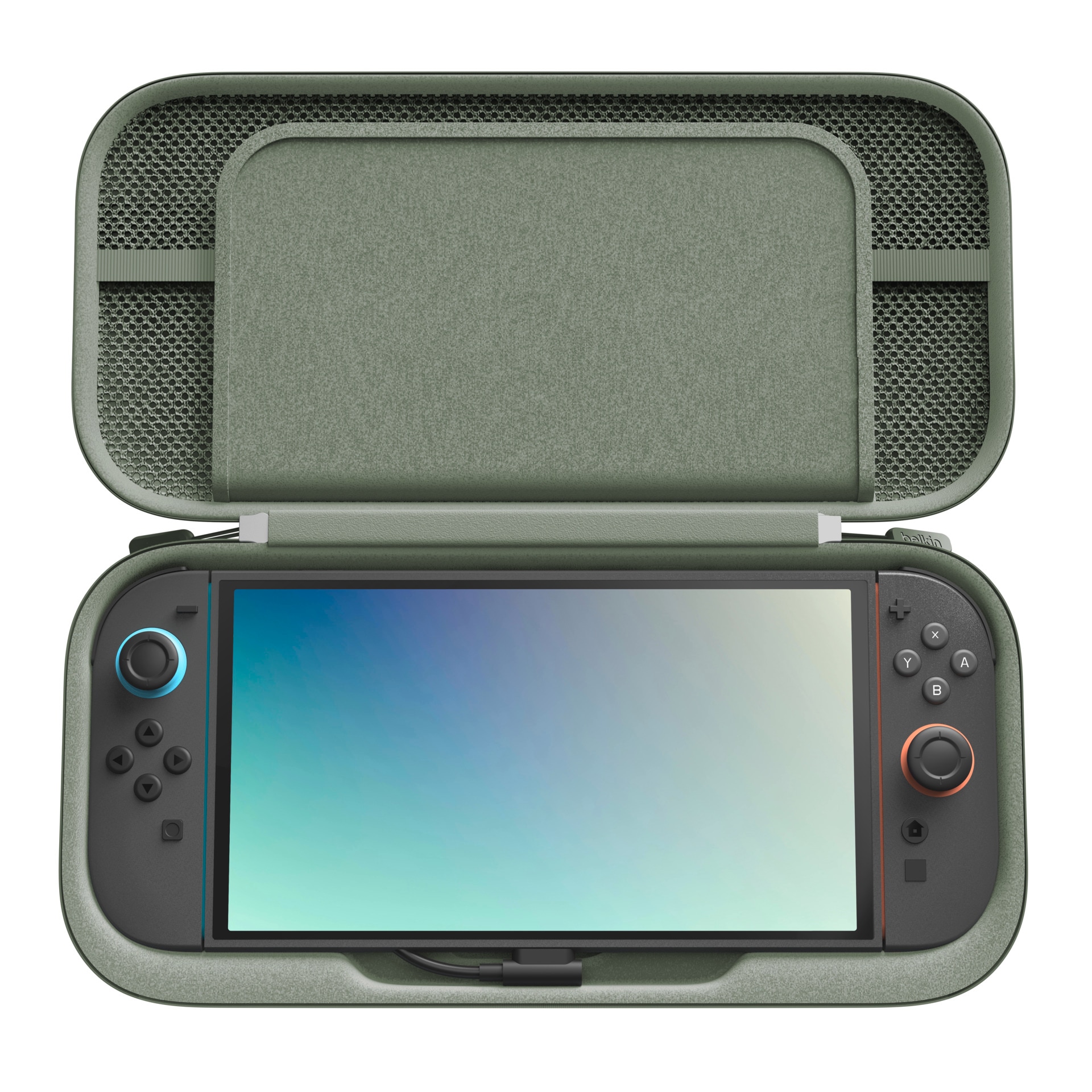 Belkin Powerbank »Gaming Charging Case 10K für Nintendo Switch 2« Belkin Charging Case Powerbank für Nintendo Switch 2,charcoal 10.000 mAh