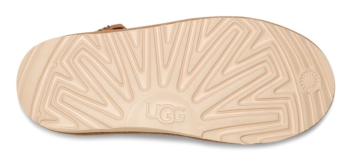 UGG Clog »KID´S GOLDENSTAR CLOG«, Hausschuh, Mule, Plateauschuh mit schwenkbarem Fersenriemchen