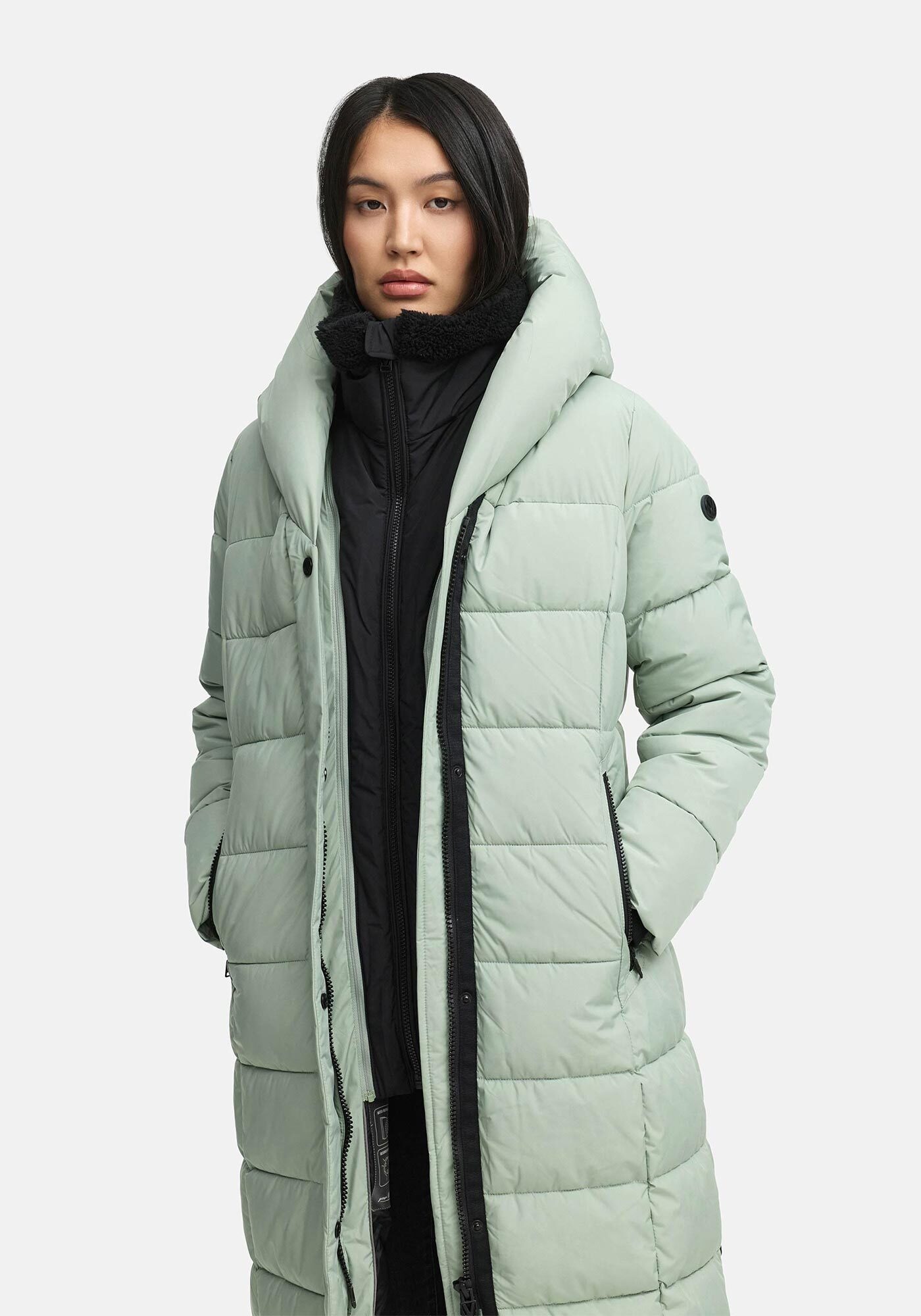 Marikoo Winterjacke »Marikoo Pakoraa 16 Steppmantel N088«