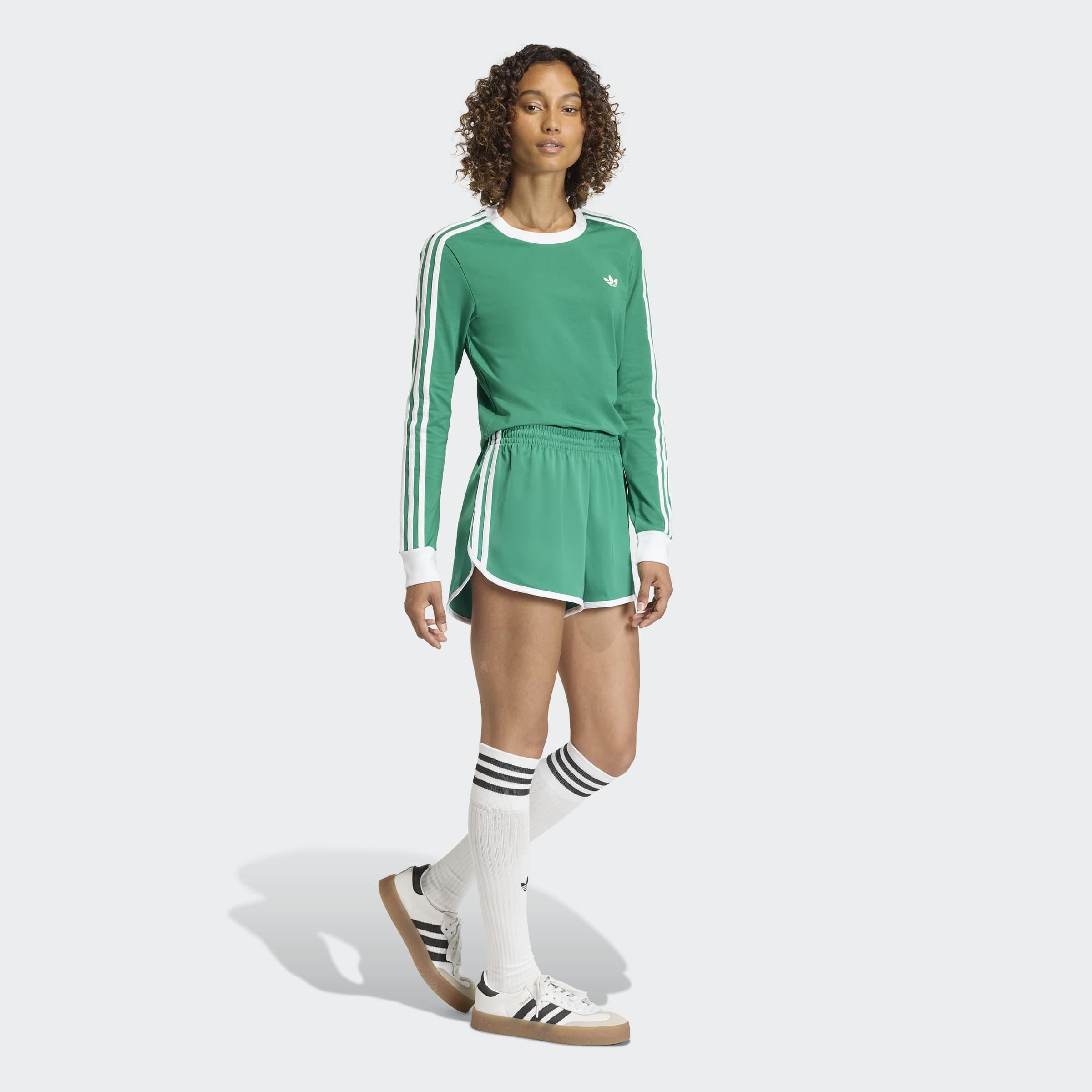 adidas Originals Langarmshirt »3-STREIFEN LANGÄRMLIGES, SCHMAL GESCHNITTEN«