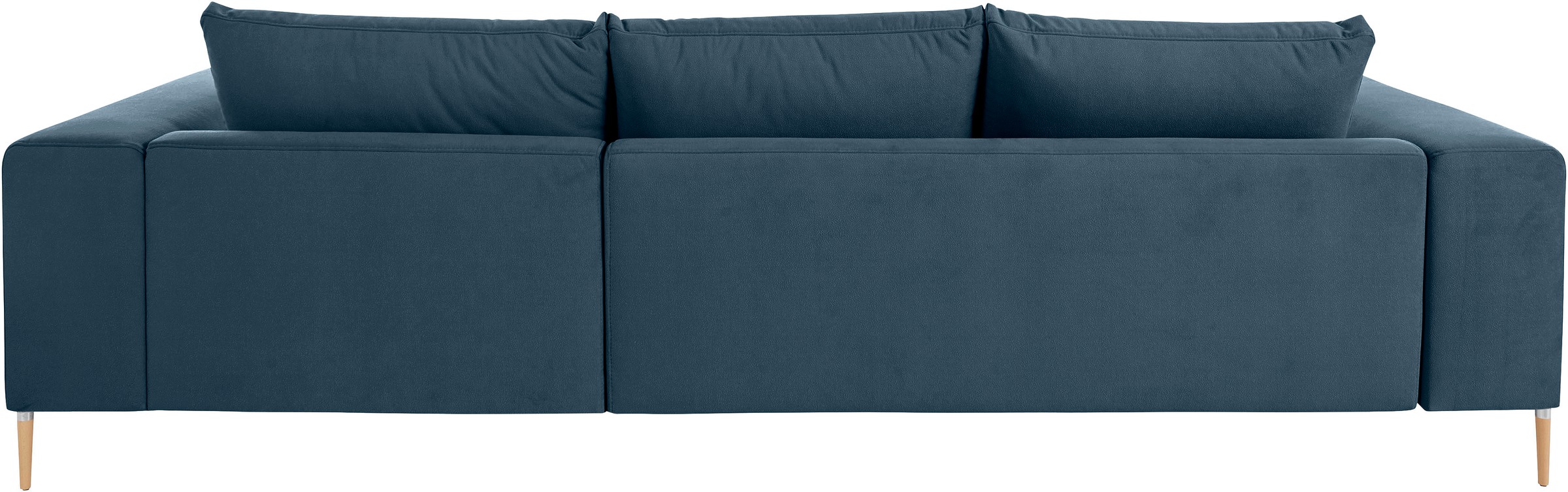 OTTO products Polsterecke »Finnja, softer, legerer Sitzkomfort, bequem, zeitloses Design, L-Form«, Mit Bettfunktion & Bettkasten