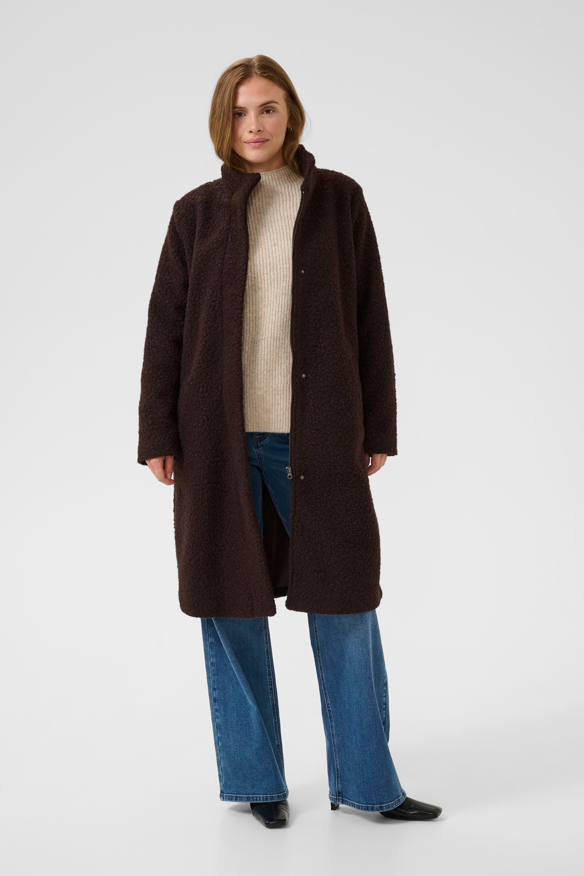 KAFFE Wintermantel »Jacke KAanne«