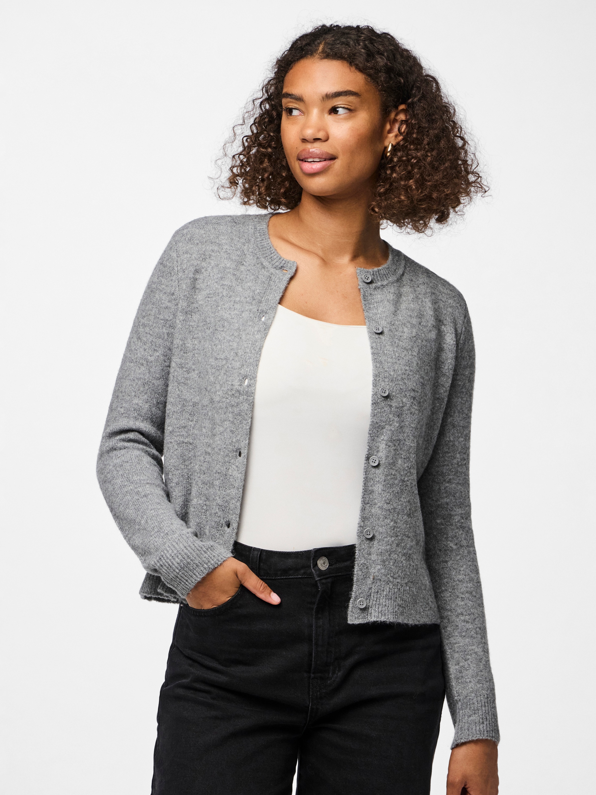 pieces Strickjacke »PCMALOU LS KNIT CARDIGAN NOOS BC«