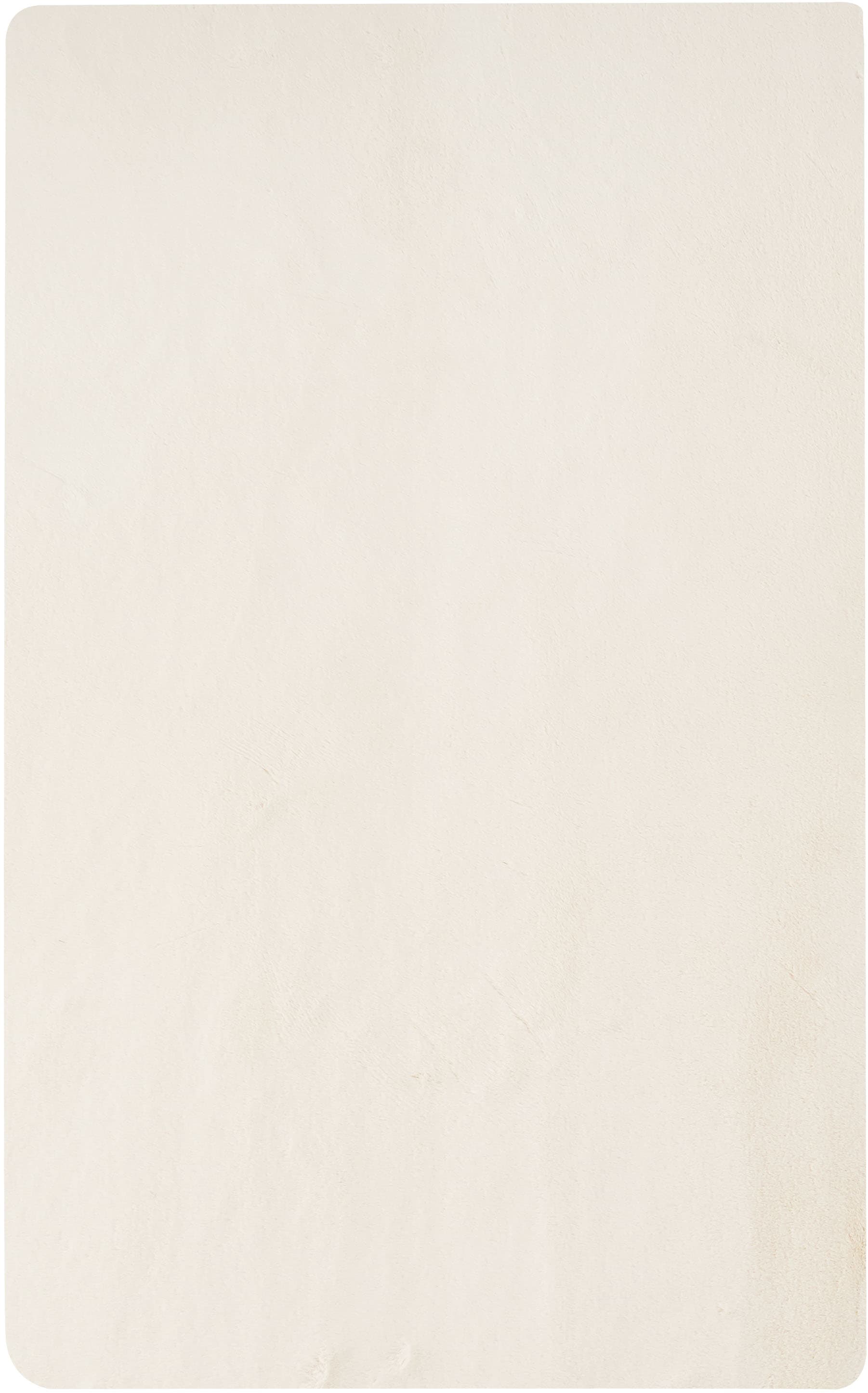 Bruno Banani Fellteppich »Rabbit 2, Kunstfell Teppich, Modern«, rechteckig, 25 mm Höhe, Kaninchenfell-Haptik, sehr weich, Wohnzimmer, Schlafzimmer, Esszimmer