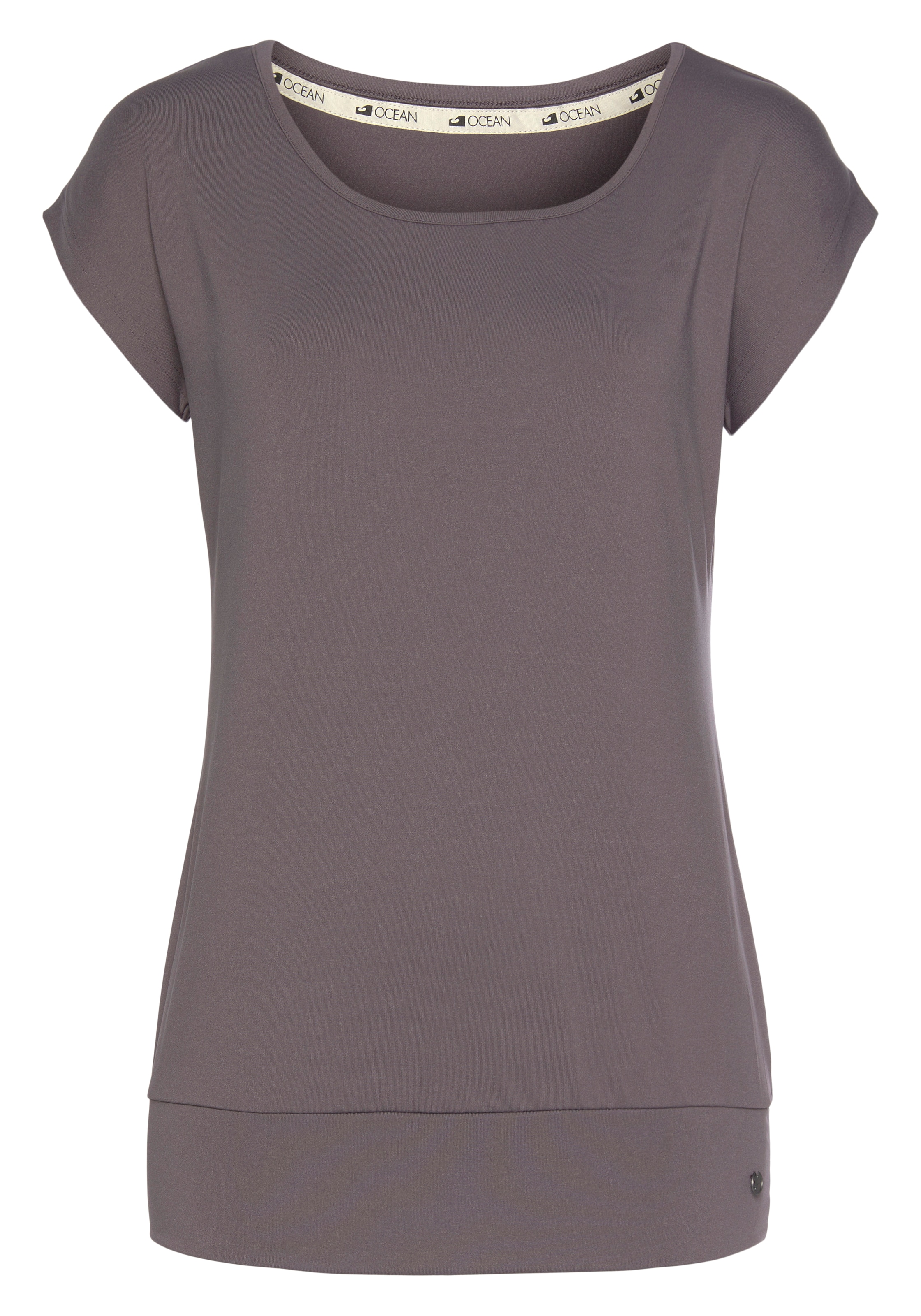 Ocean Sportswear Yoga & Relax Shirt »Soulwear - Essentials Yoga Shirts«, (Packung, 2er-Pack), leicht überschnittene Schultern, längerer Schnitt