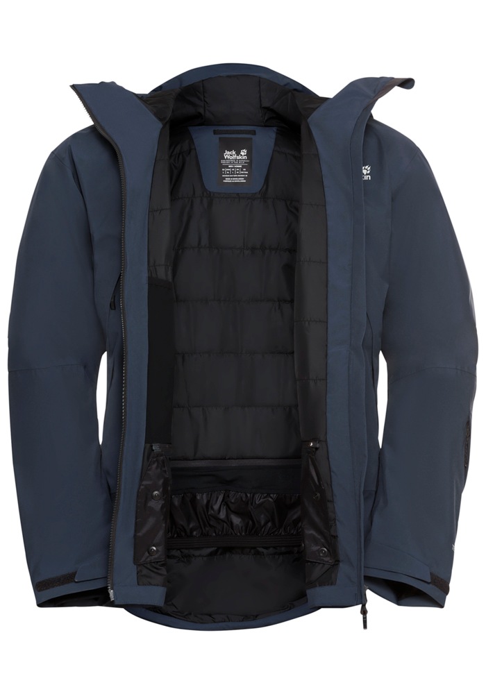 Jack Wolfskin Skijacke »FLOWLINE PRO 2L INS JKT M«, mit Kapuze