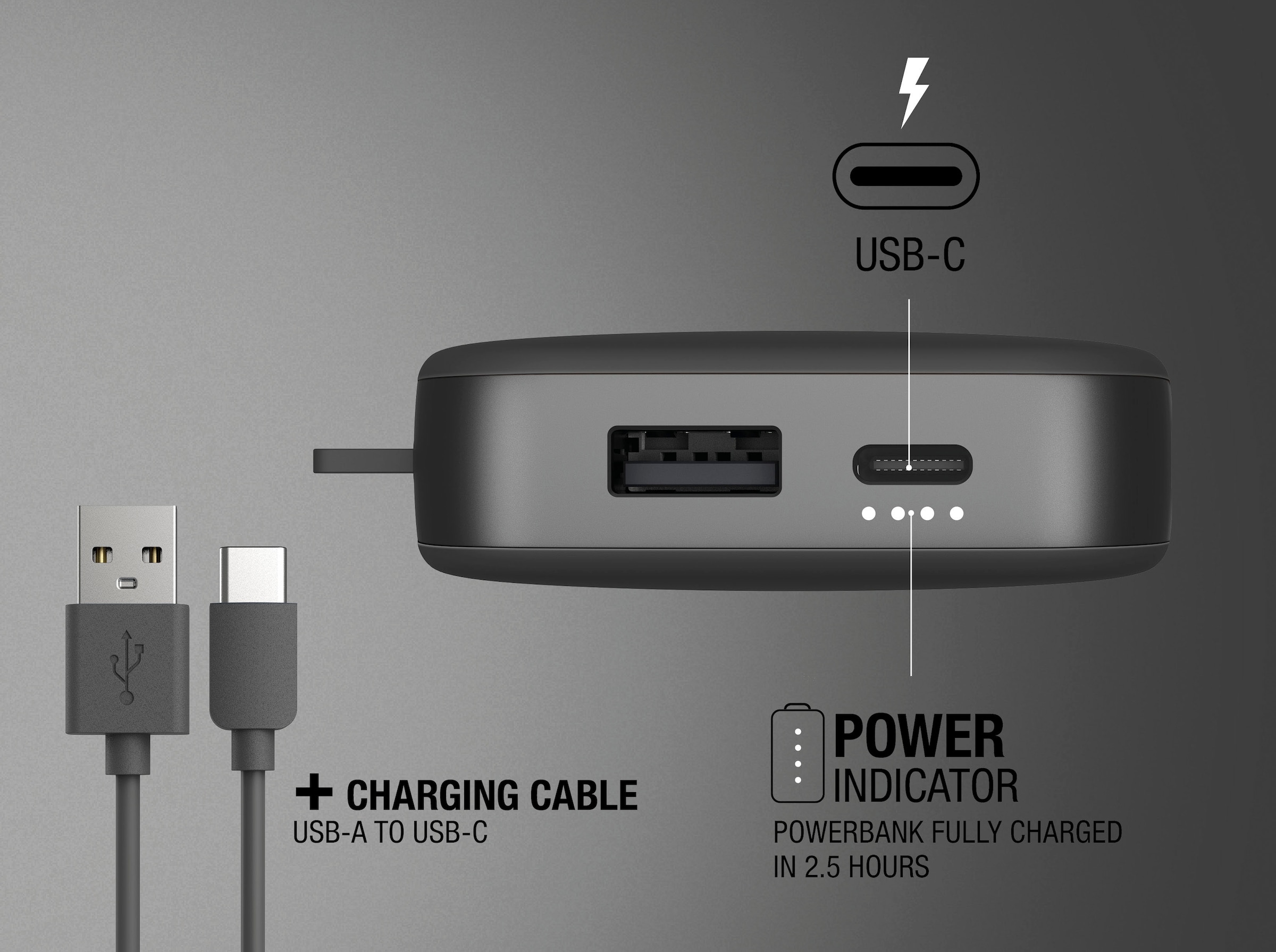 Fresh´n Rebel Powerbank »Power Pack Charge & jetzt Online OTTO Shop im mit PD« USB-C, 20W Fast Ultra 12000mAh