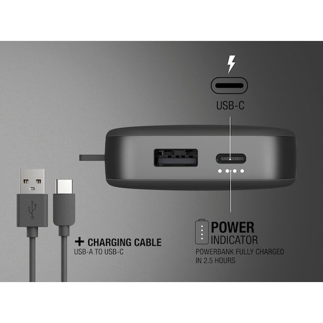 Fresh´n Rebel Powerbank »Power Pack 12000mAh mit USB-C, Ultra Fast Charge &  20W PD« jetzt im OTTO Online Shop