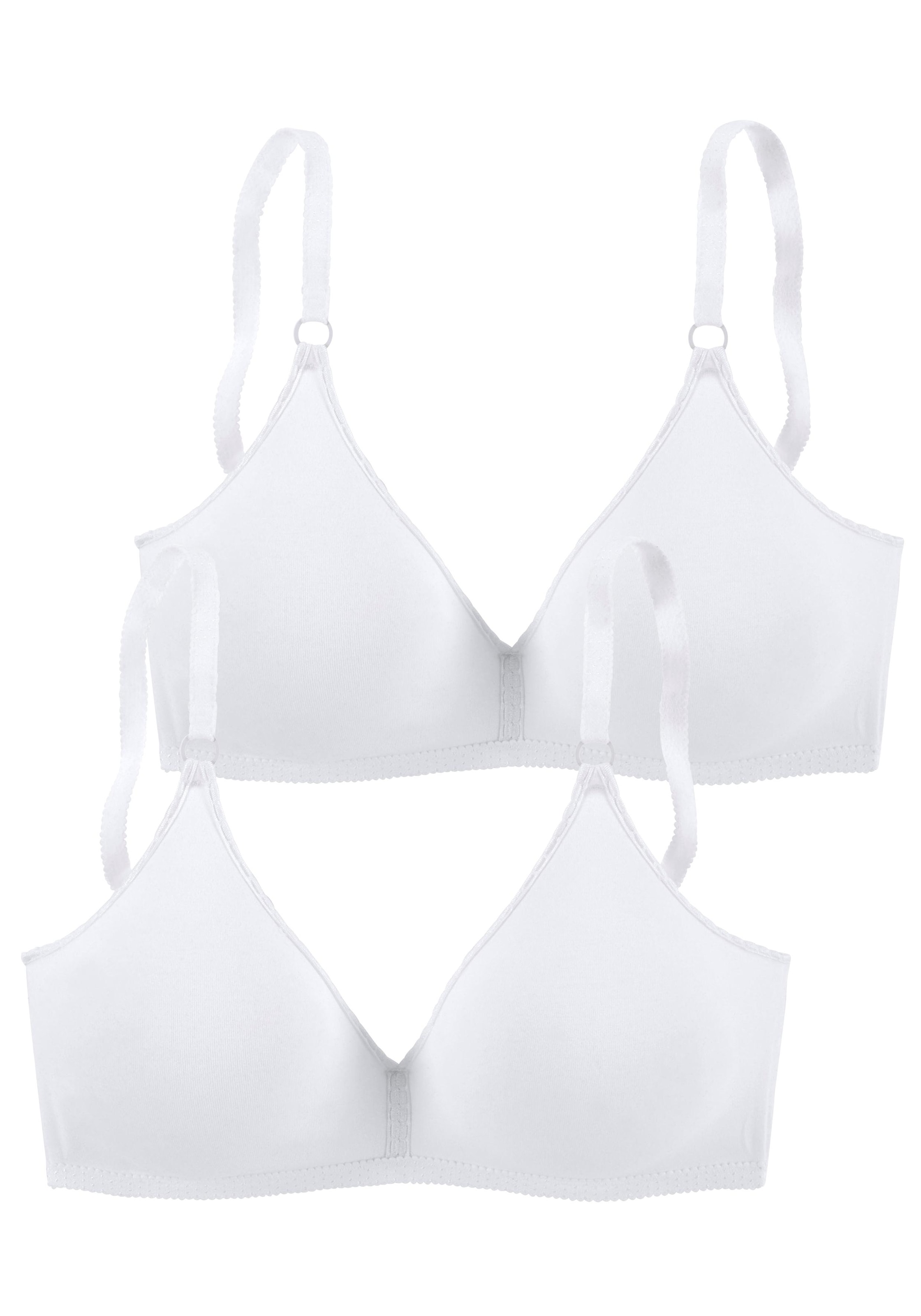 petite fleur Bügel Stück), OTTO (Packung, ohne bei aus weicher Baumwollqualität Bralette-BH, 2 bestellen angenehm