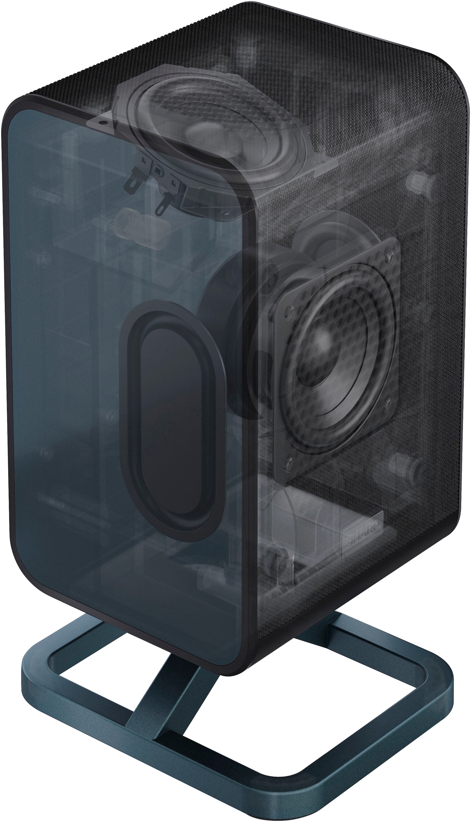 Sharp Surround-Lautsprecher »HT-SPR52021« 2.0.2 ( Kabelloser Surround | multidirektionaler Sound 66 W)