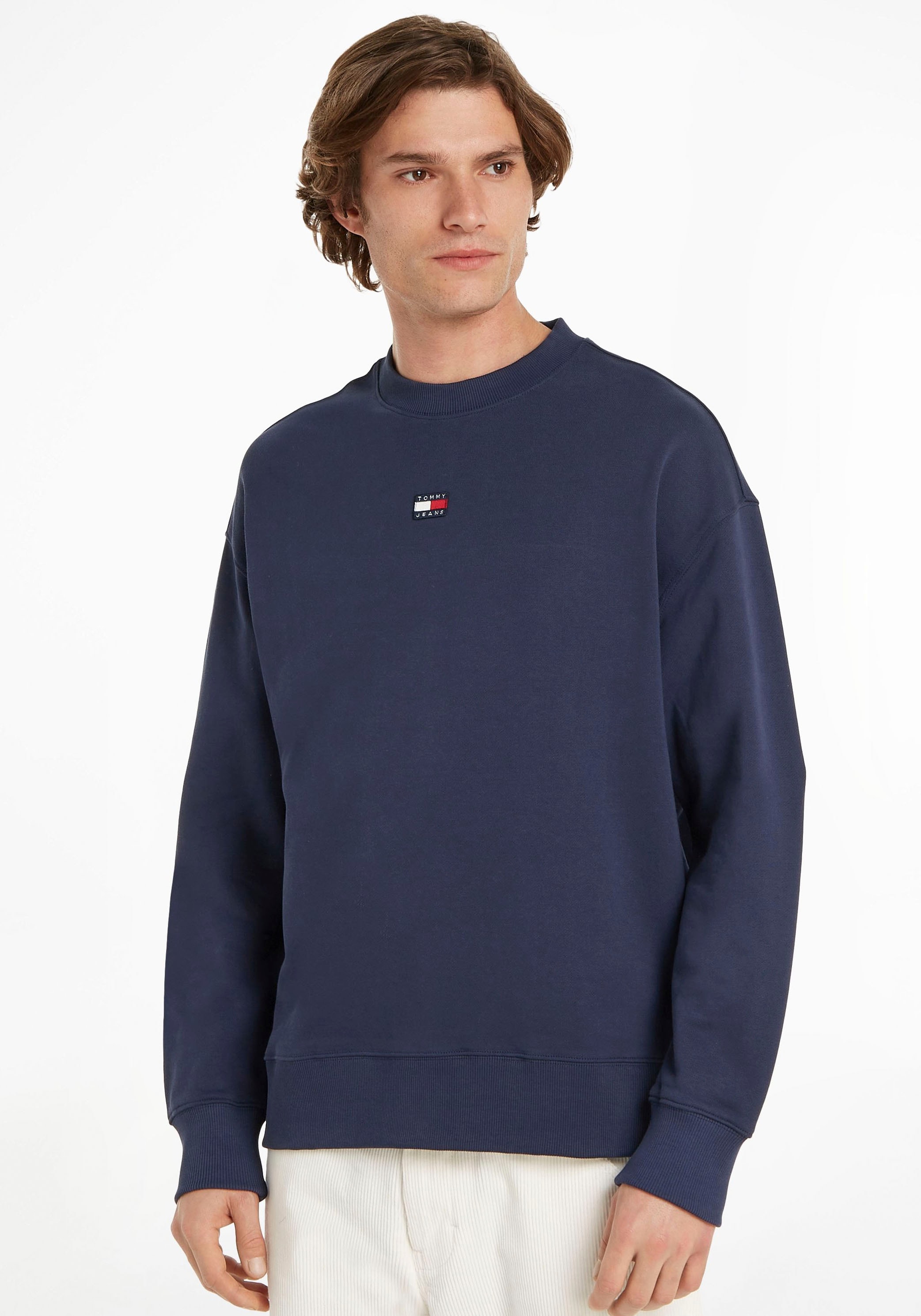 Tommy Jeans Sweatshirt »TJM BADGE Stickerei CREW«, Jeans XS RLX OTTO mit Tommy bei shoppen online