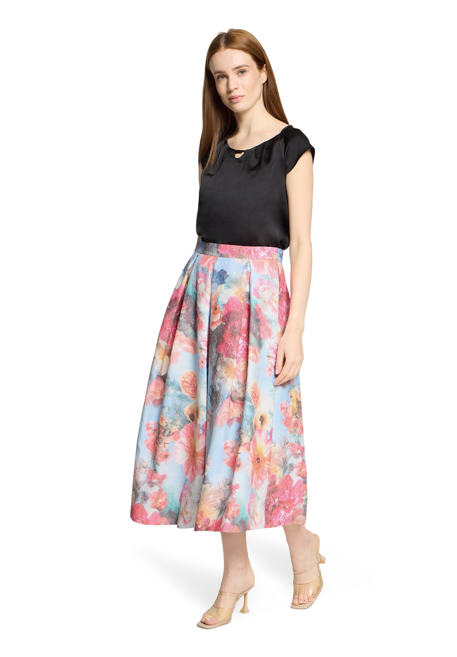 Vera Mont Faltenrock »Faltenrock mit Jacquard«