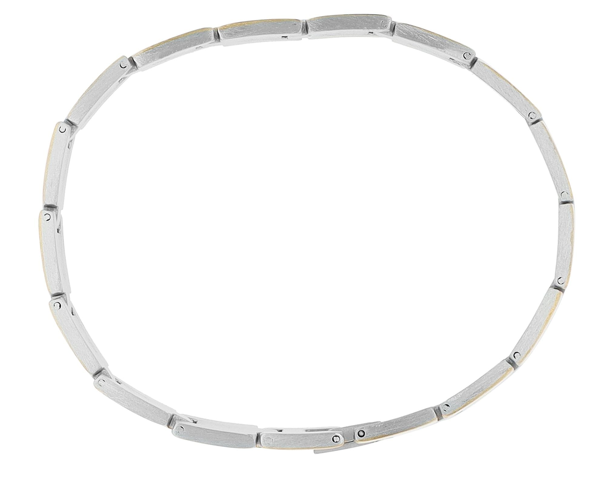 Adelia´s Gliederarmband »Unisex Armband ¿ Gliederarmband aus Edelstahl 21,5 cm«